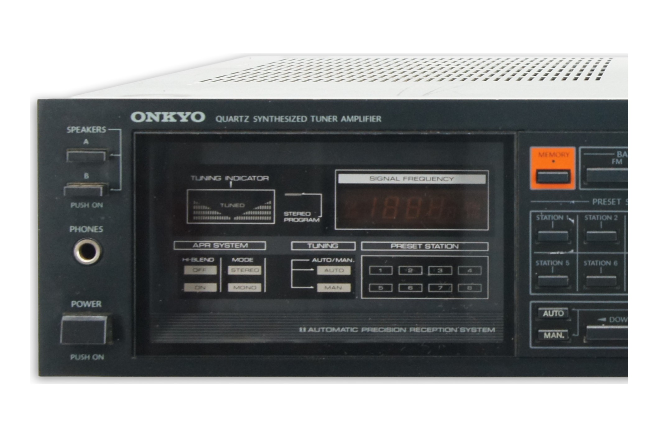 Onkyo TX-200 Verstärker Integrated AM / FM Tuner Schwarz HiFi Stereo