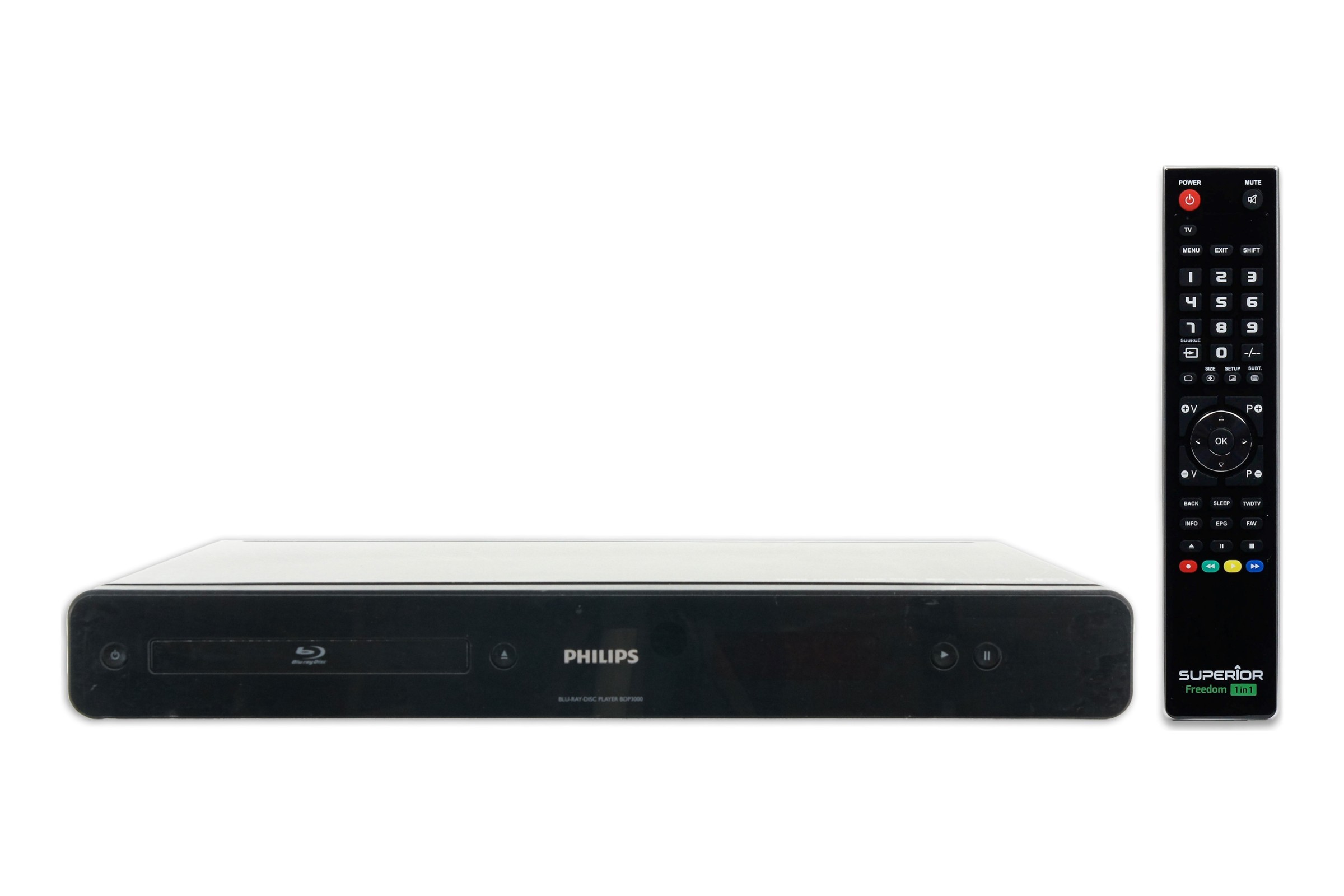 Philips BDP3000 DVD-Player Blu-ray Player Full HD 1080p HDMI USB DivX