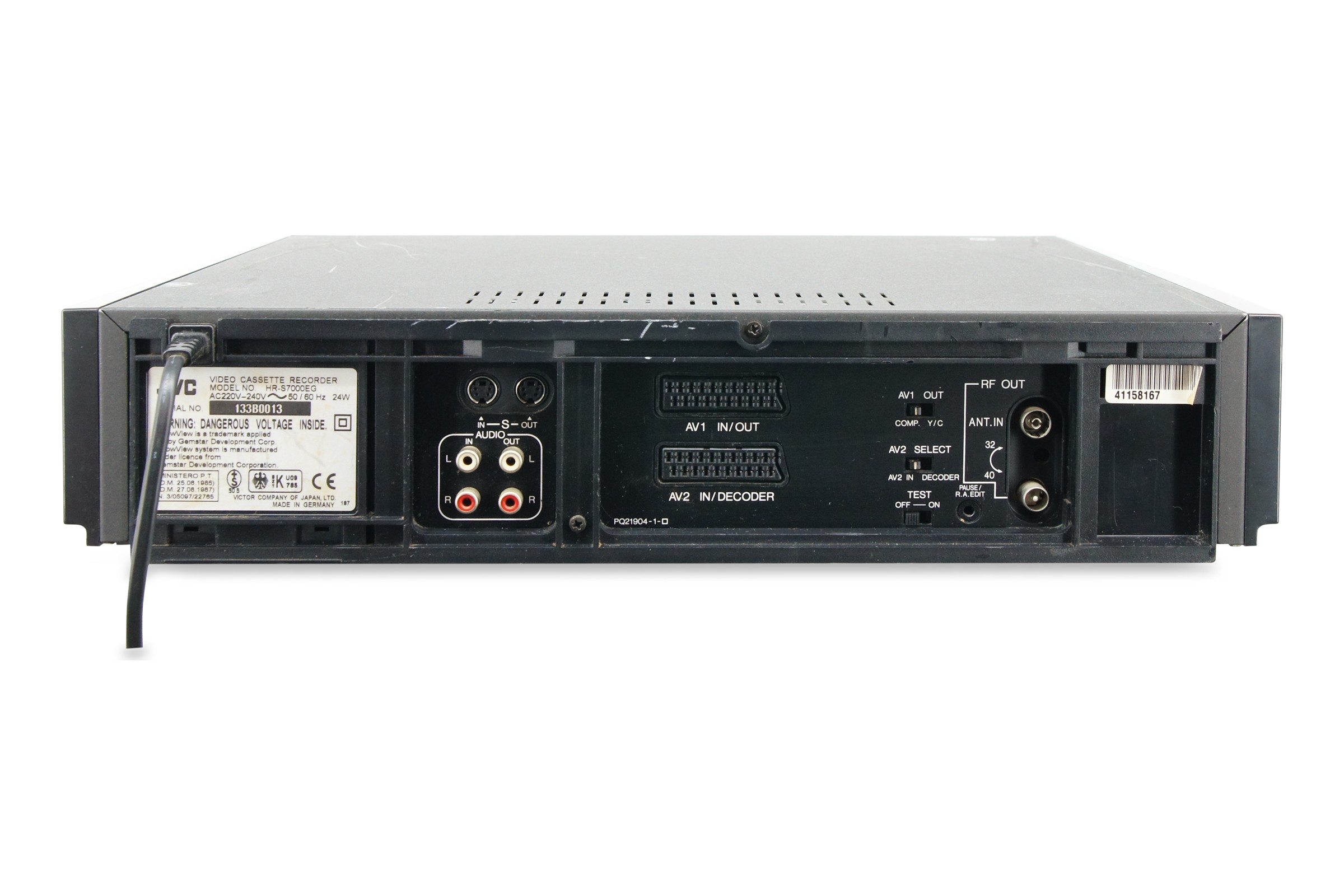 JVC HR-S7000 VHS Videorecorder SVHS Super Video 6-Kopf VCR Cassetten