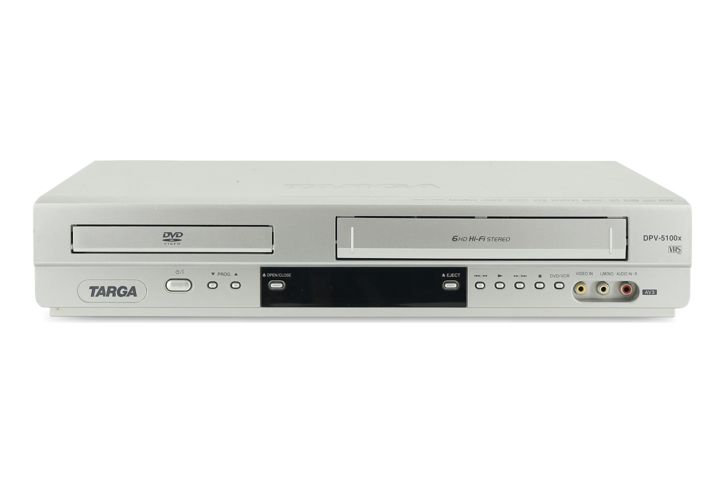 Targa DPV-5100X DVD-Player DVD VHS Player Kombination Kombo GU