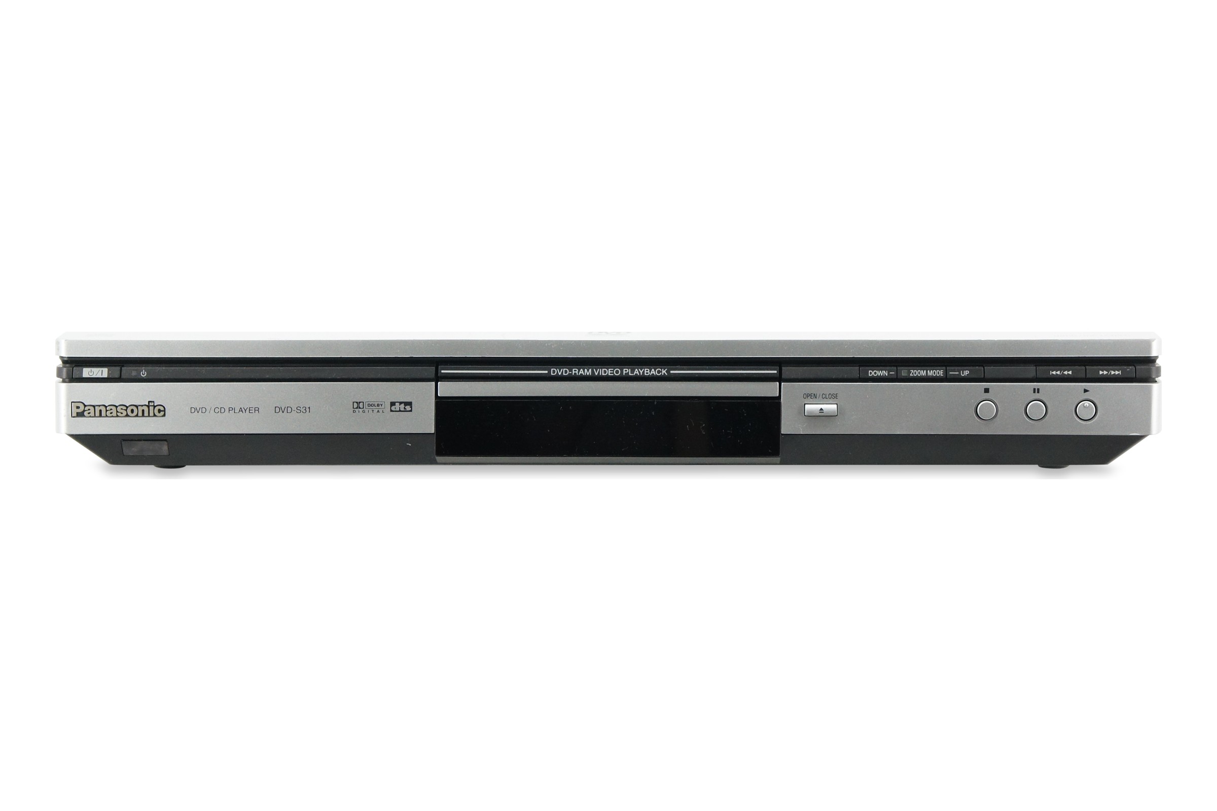 Panasonic DVD-S31 DVD-Player CD MP3 Dolby Digital DVD-RAM Koaxial Optisch