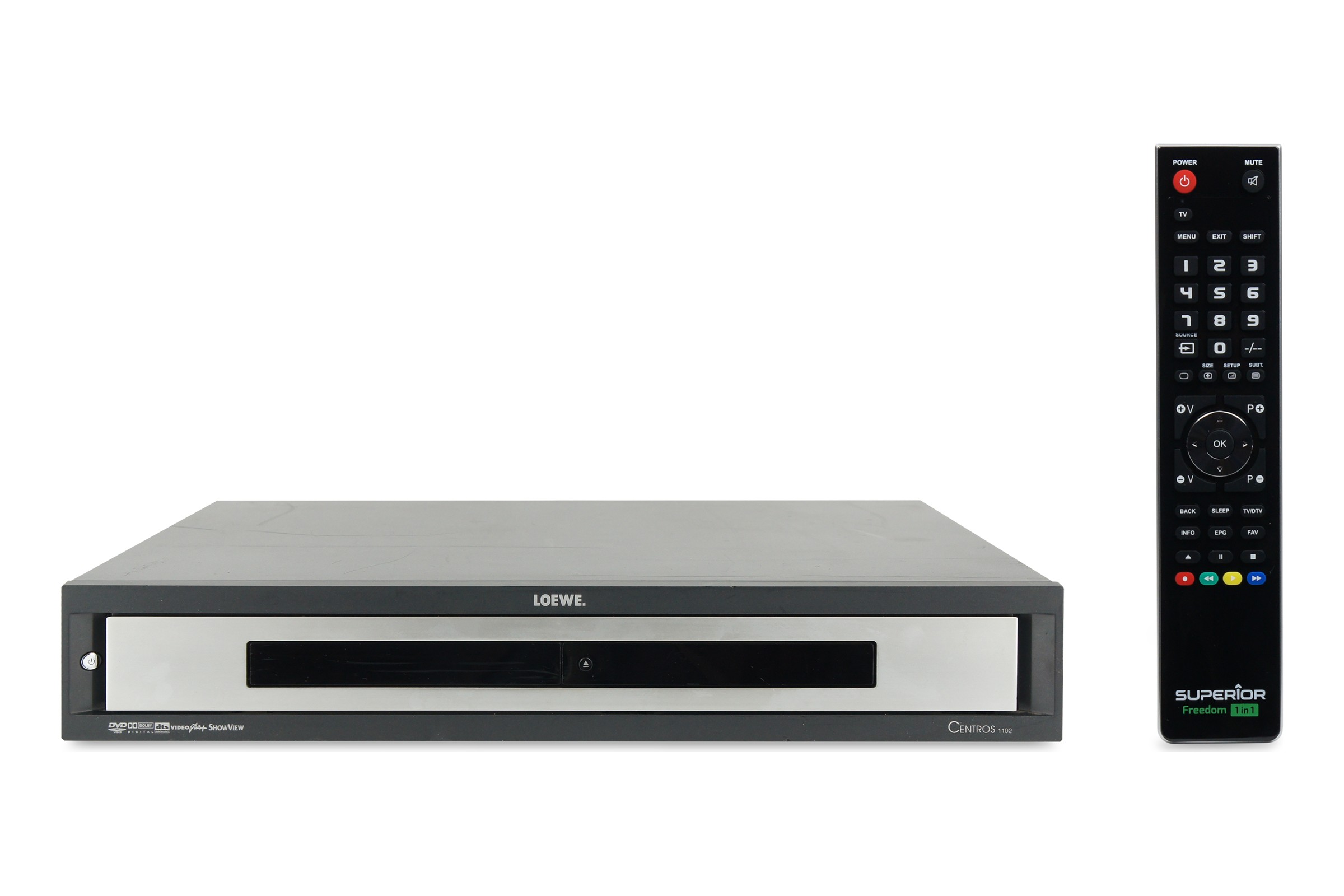 Loewe Centros 1102 DVD-Player DVD Recorder Silber Kartenleser DVD±R/RW