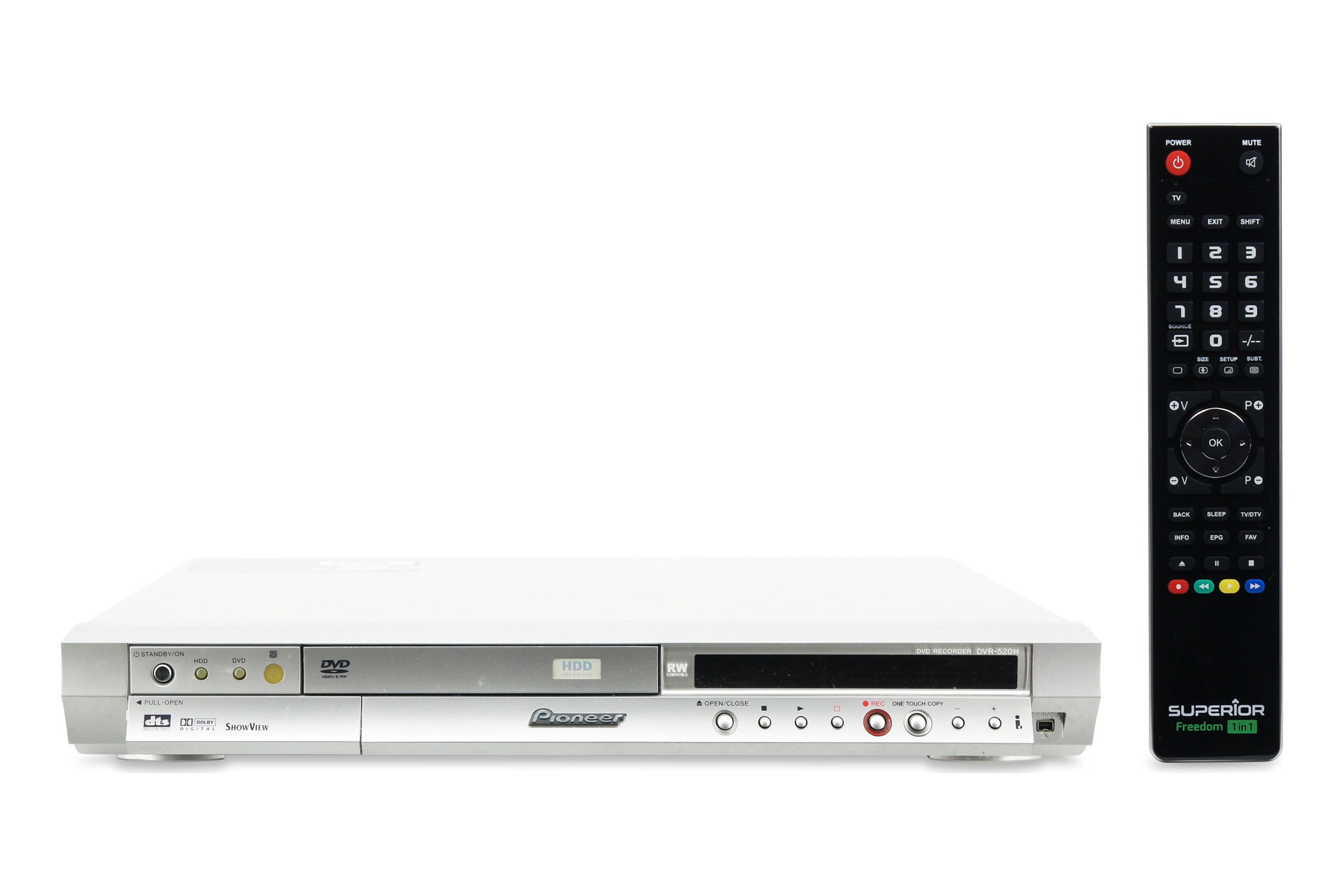 Pioneer DVR-520H HDD DVD Festplatten Recorder 80GB DV Digitalisieren