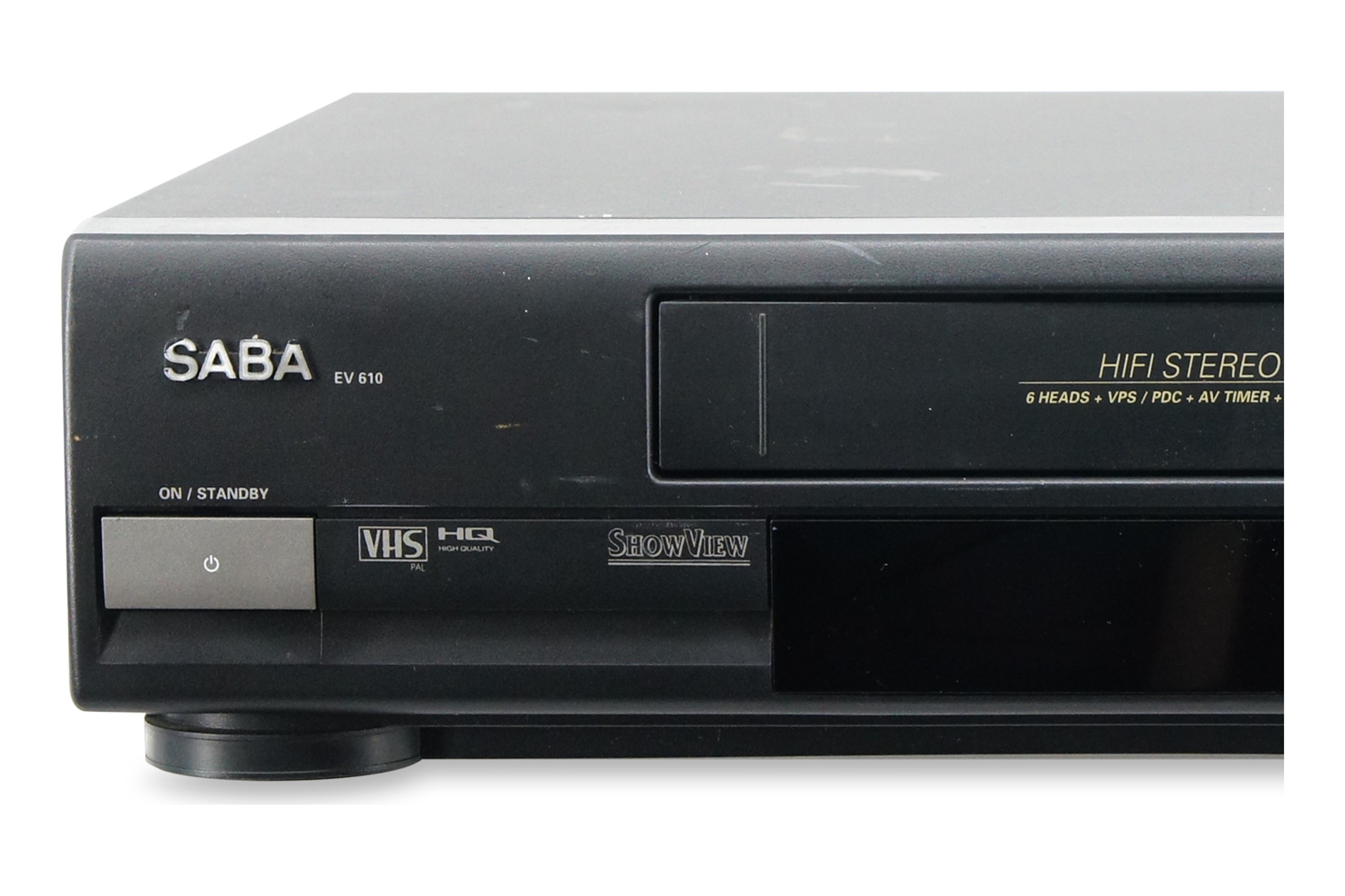 Saba EV 610 VHS Videorecorder 6-Kopf VCR Kassettenrekorder Cassetten