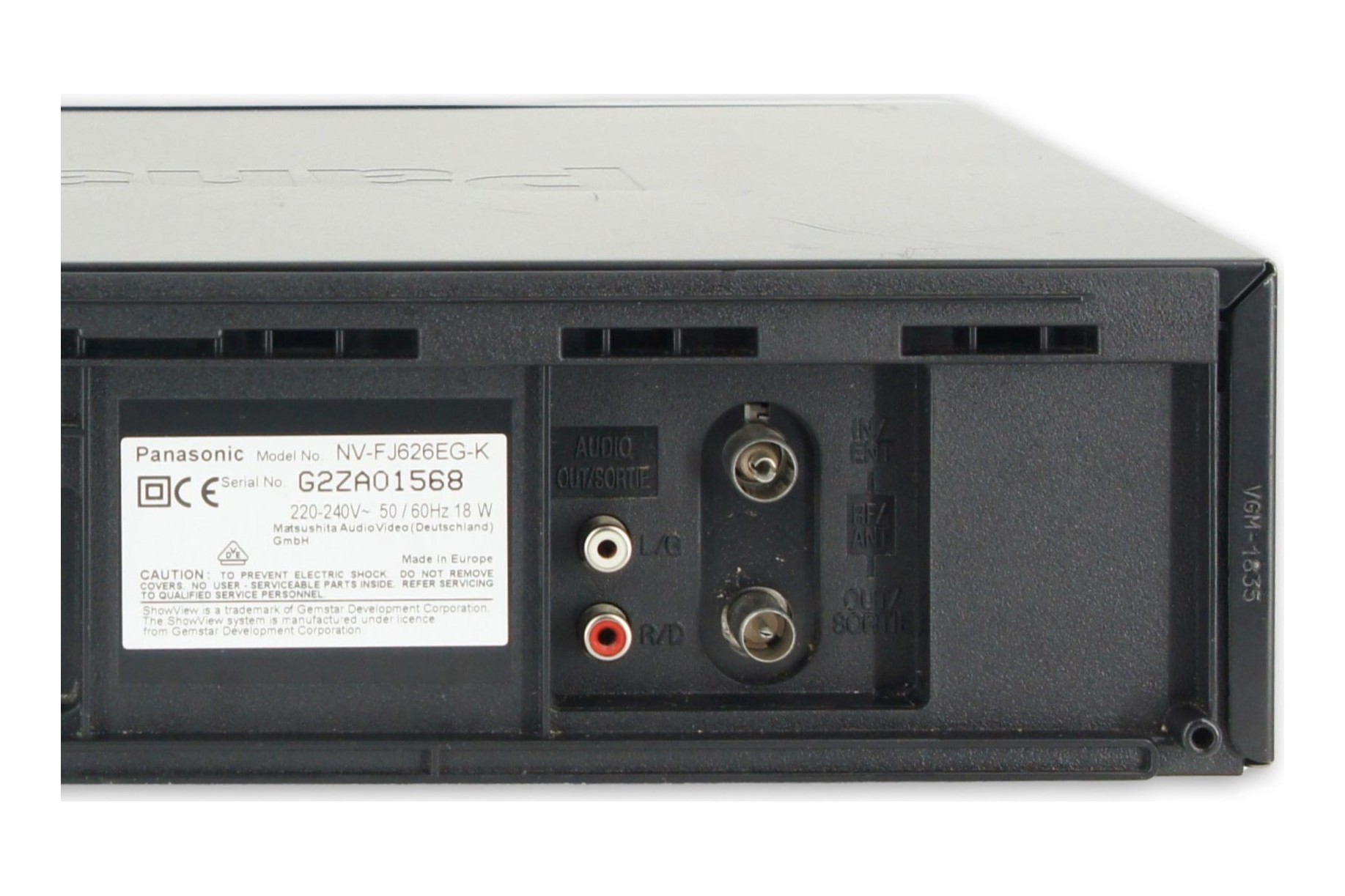 Panasonic NV-FJ626 VHS Videorecorder Videorecorder 6-Kopf VHS VCR