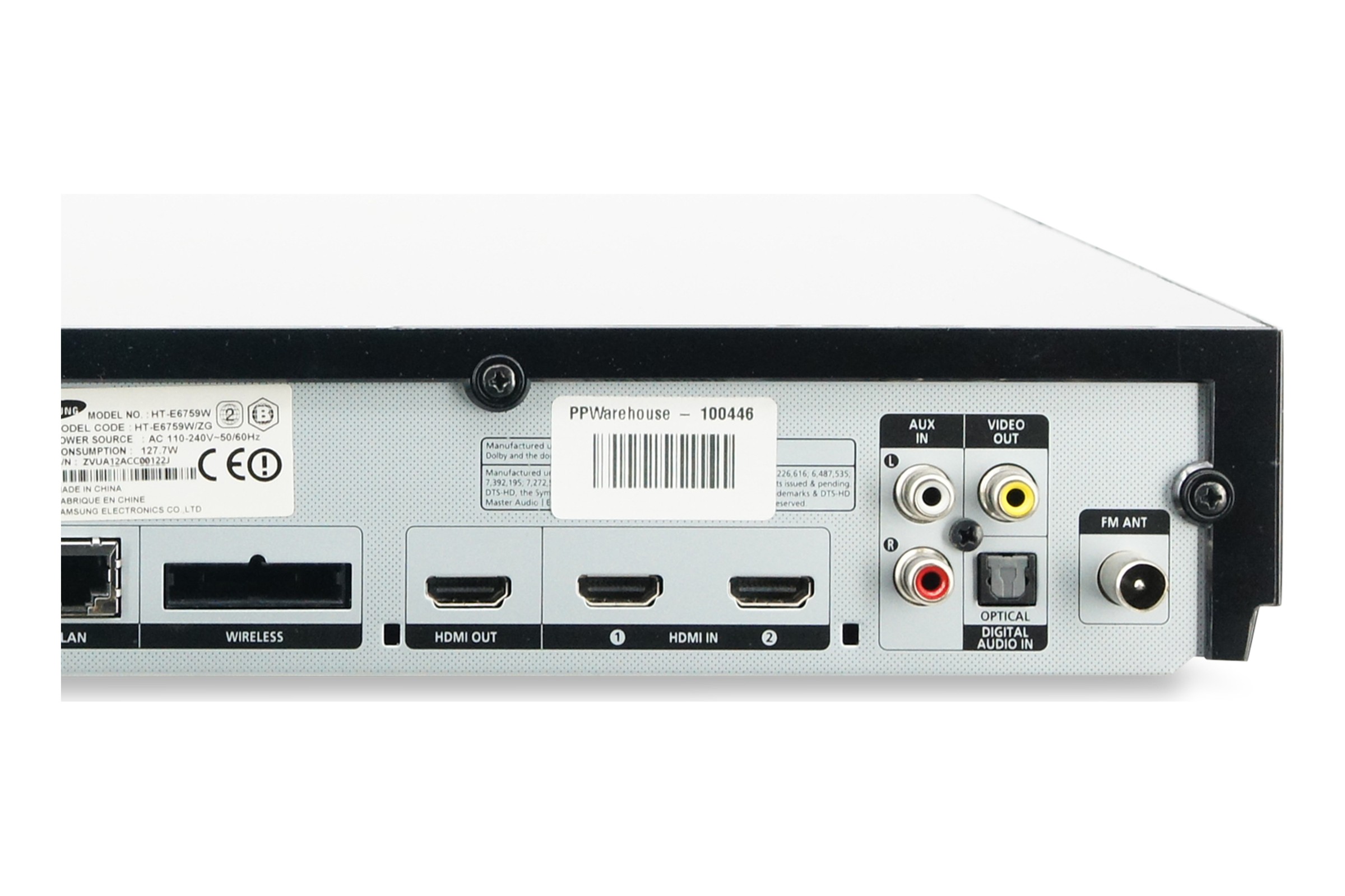 Samsung HT-E6759W Blu-ray Player 7.1 3D Heimkino System Röhrenverstärker