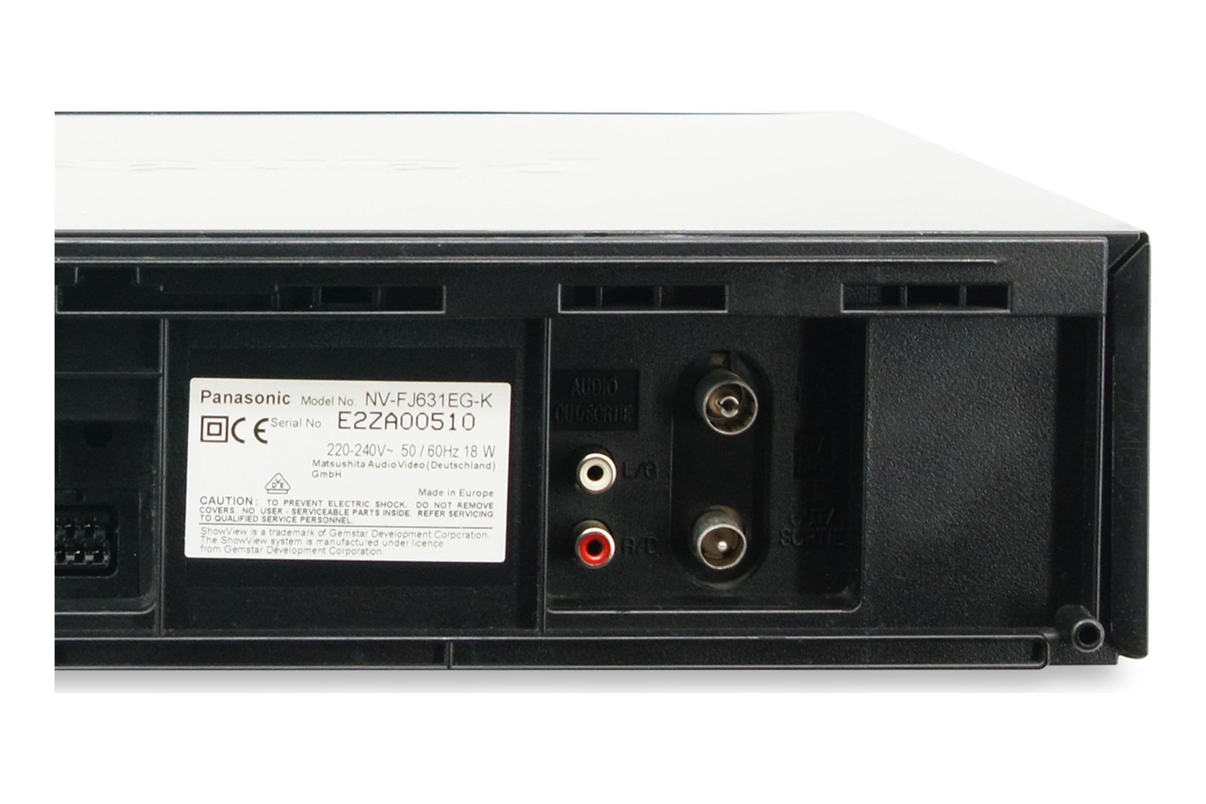 Panasonic NV-FJ631 VHS Videorecorder VHS Videorecorder HiFi Stereo NTSC