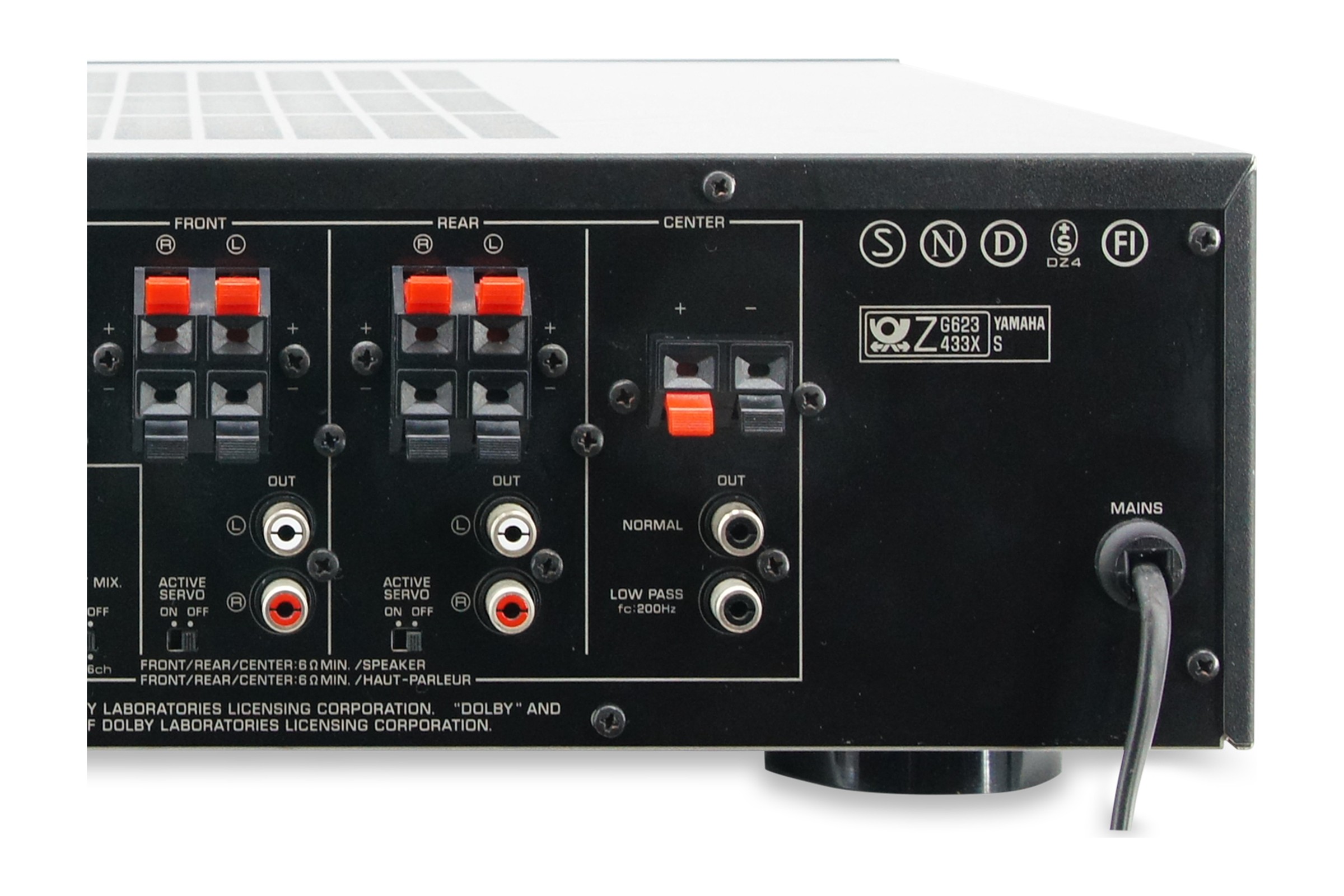 Yamaha DSP-E300 Verstärker Analoger Surround Processor DSP Dolby Schwarz