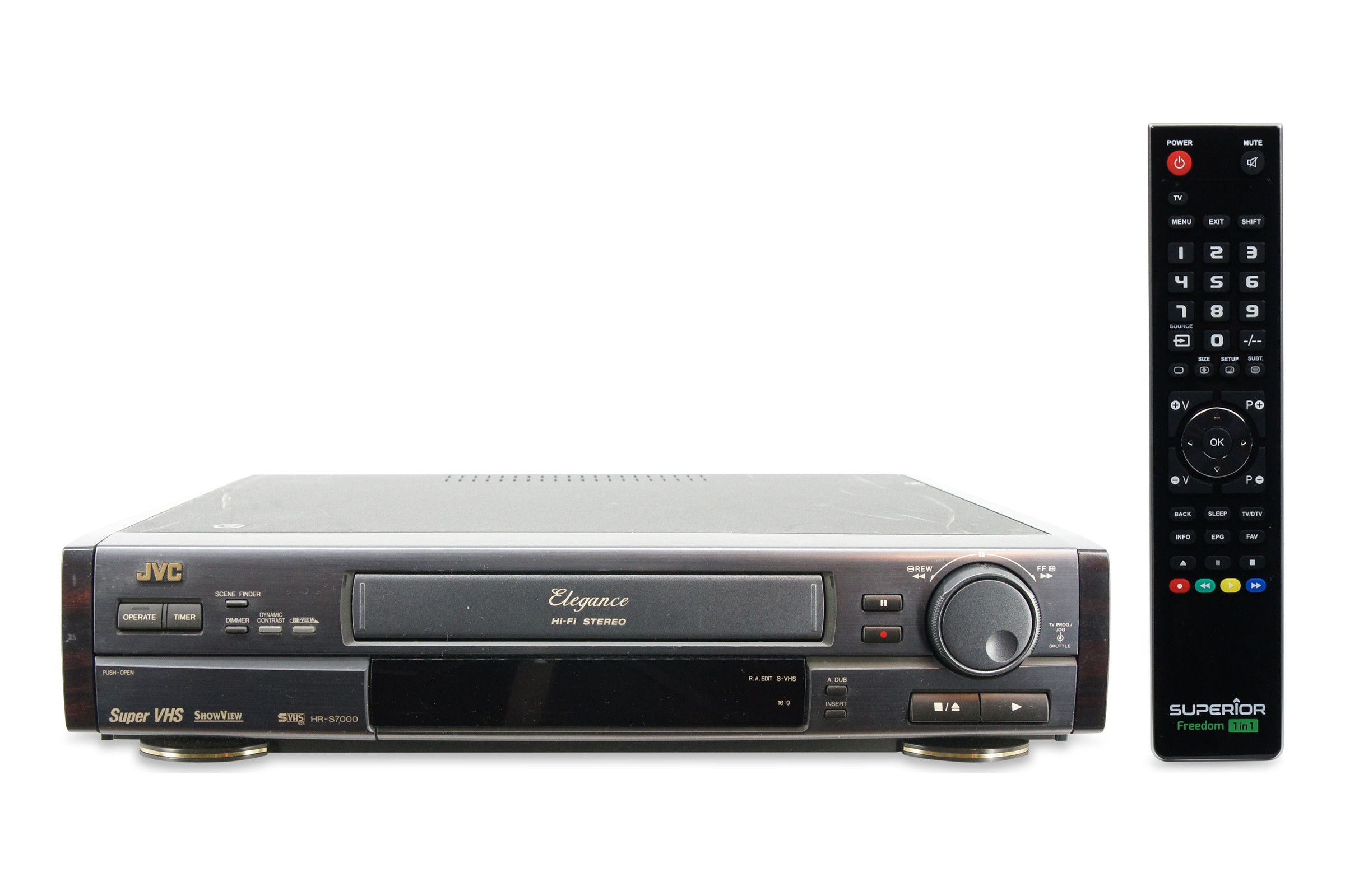 JVC HR-S7000 VHS Videorecorder SVHS Super Video 6-Kopf VCR Cassetten