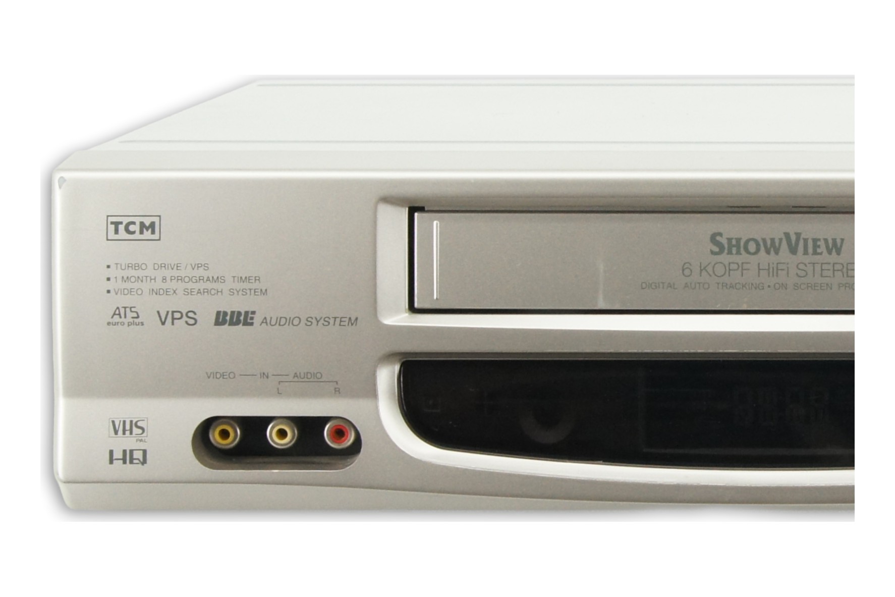 TCM 97000 VHS Videorecorder 6-Kopf VCR Kassettenrekorder Cassetten