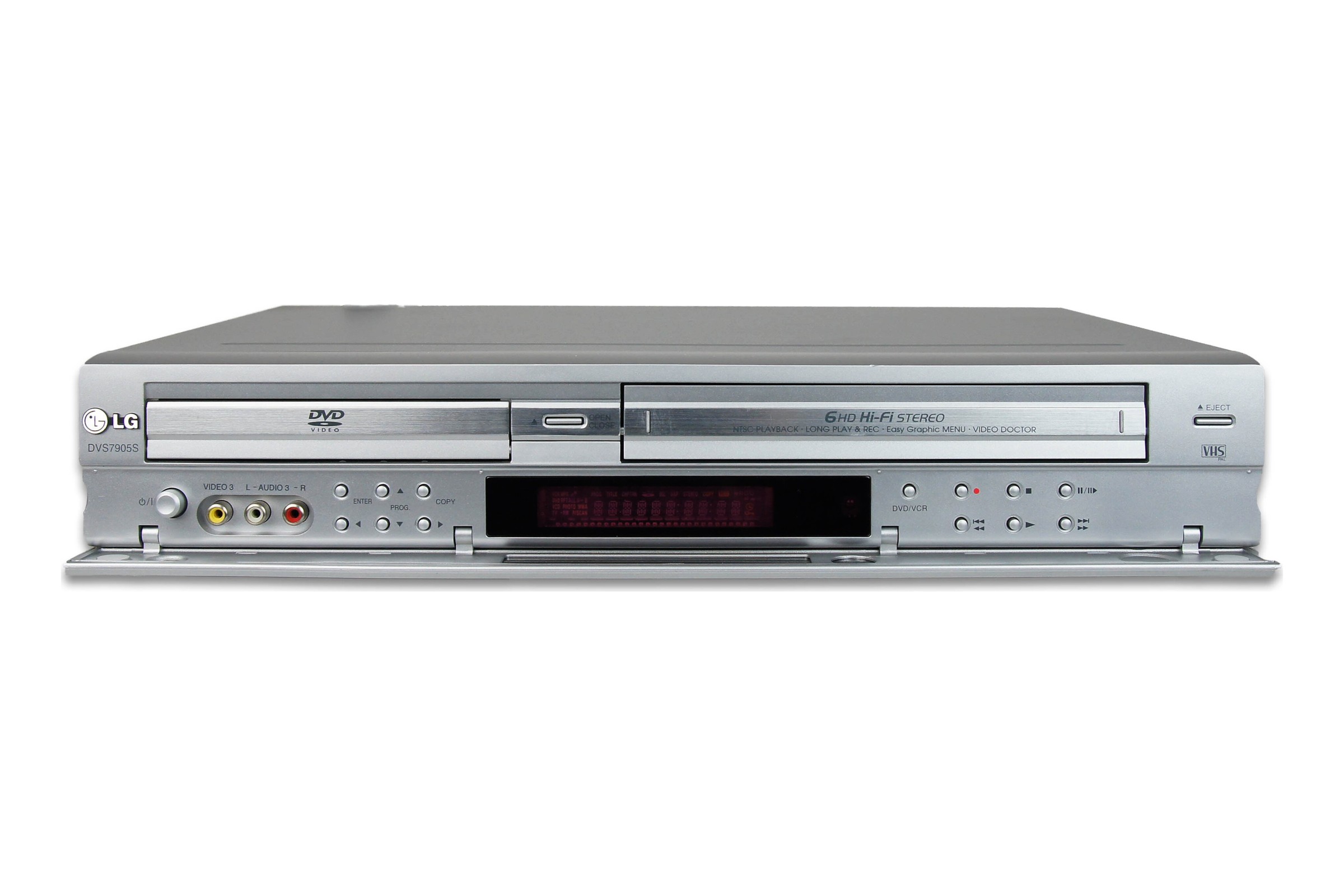 LG DVS7905S DVD VHS Player Kombination Kombo Videorecorder VCR