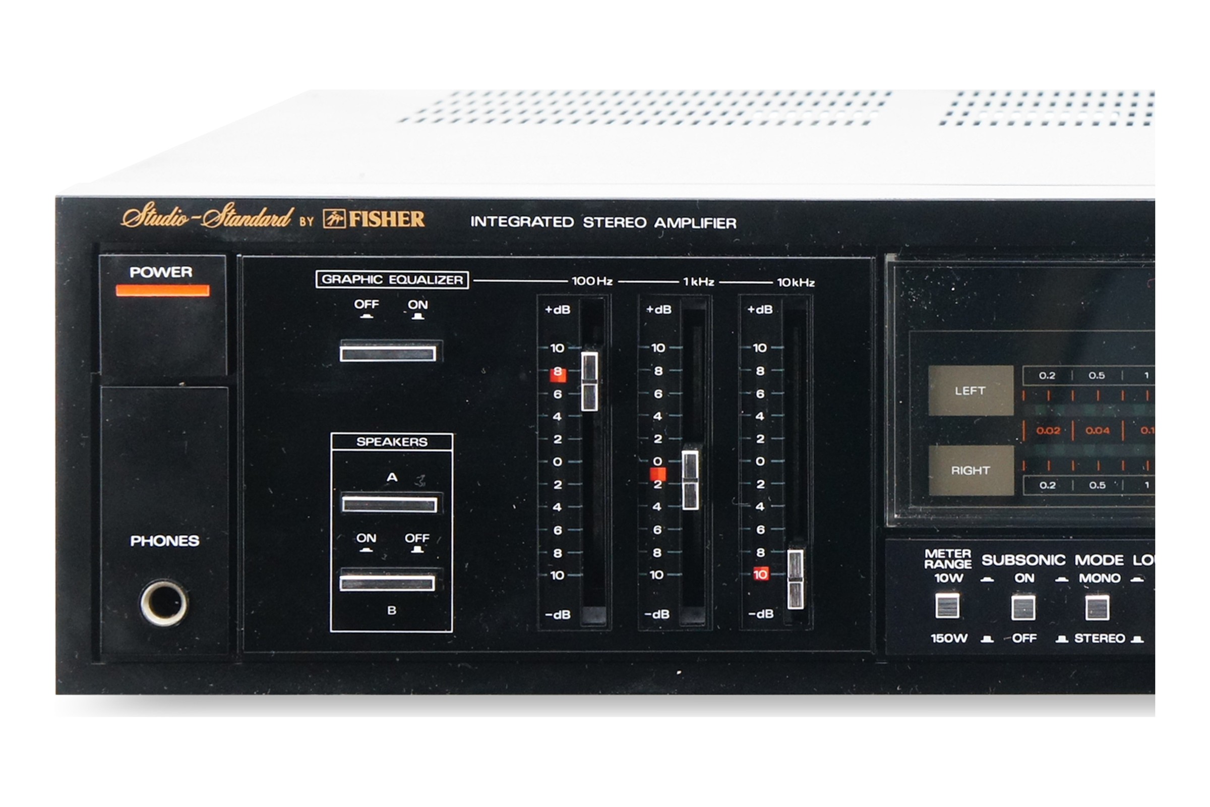 Fisher CA-275 Verstärker 2x100W Phono HiFi Stereo Amplifier
