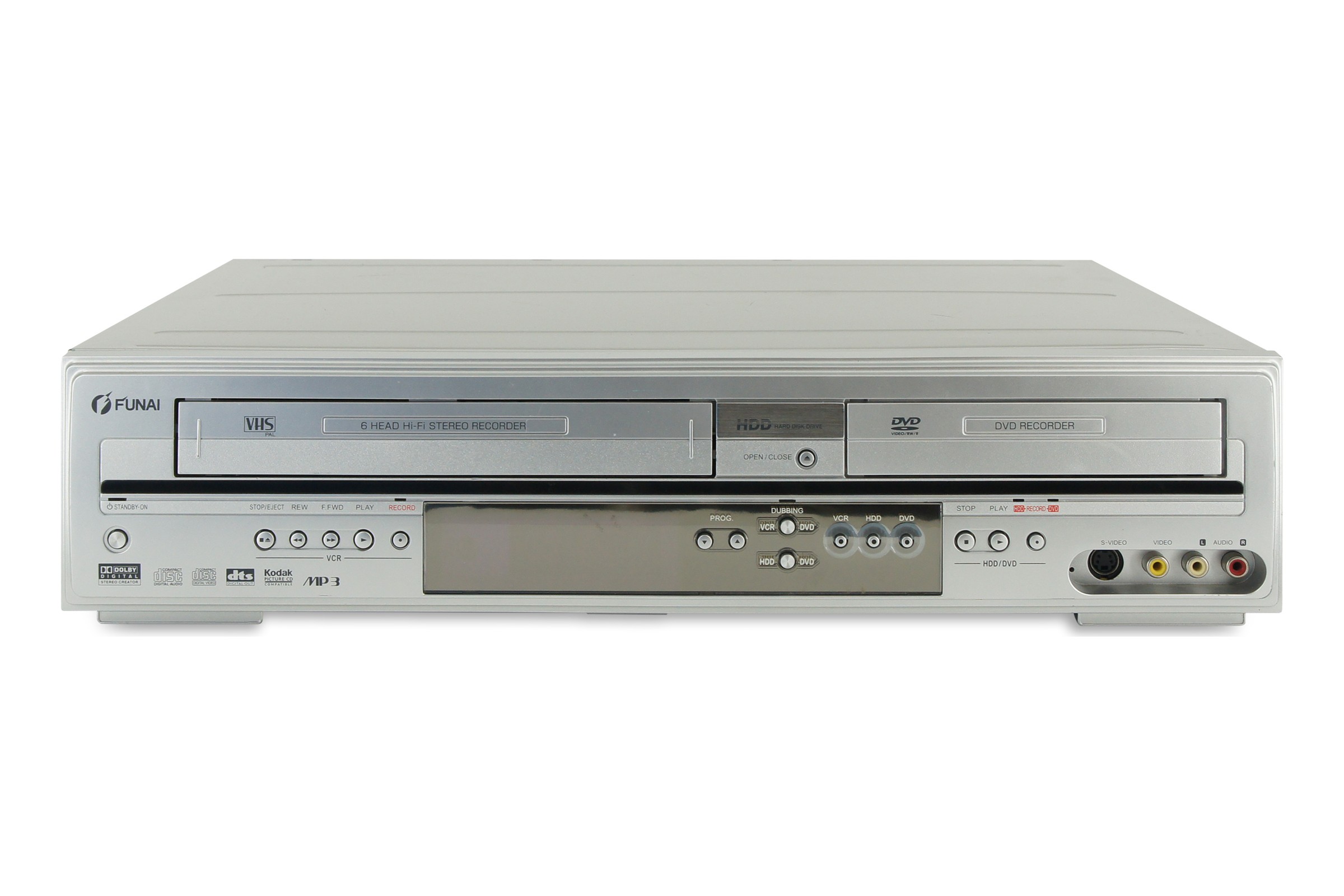 Funai HDR-A2635 DVD HDD VHS Recorder 160GB Digitalisieren Kombigerät VCR