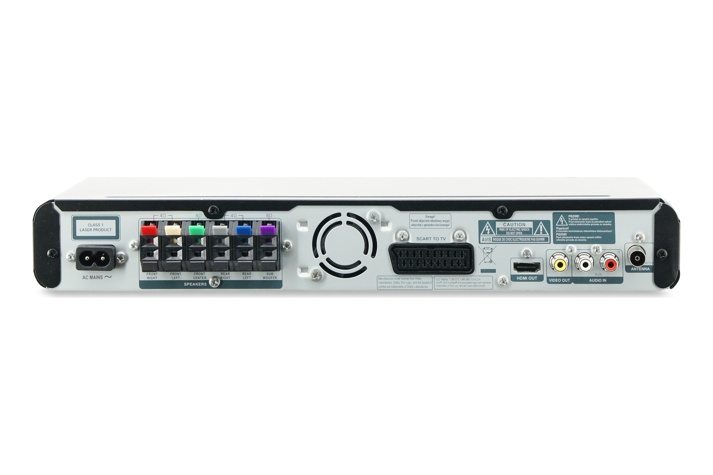 Philips HTS3520 DVD-Player 5.1 Heimkino System 600W HDMI 1080p Receiver DTS