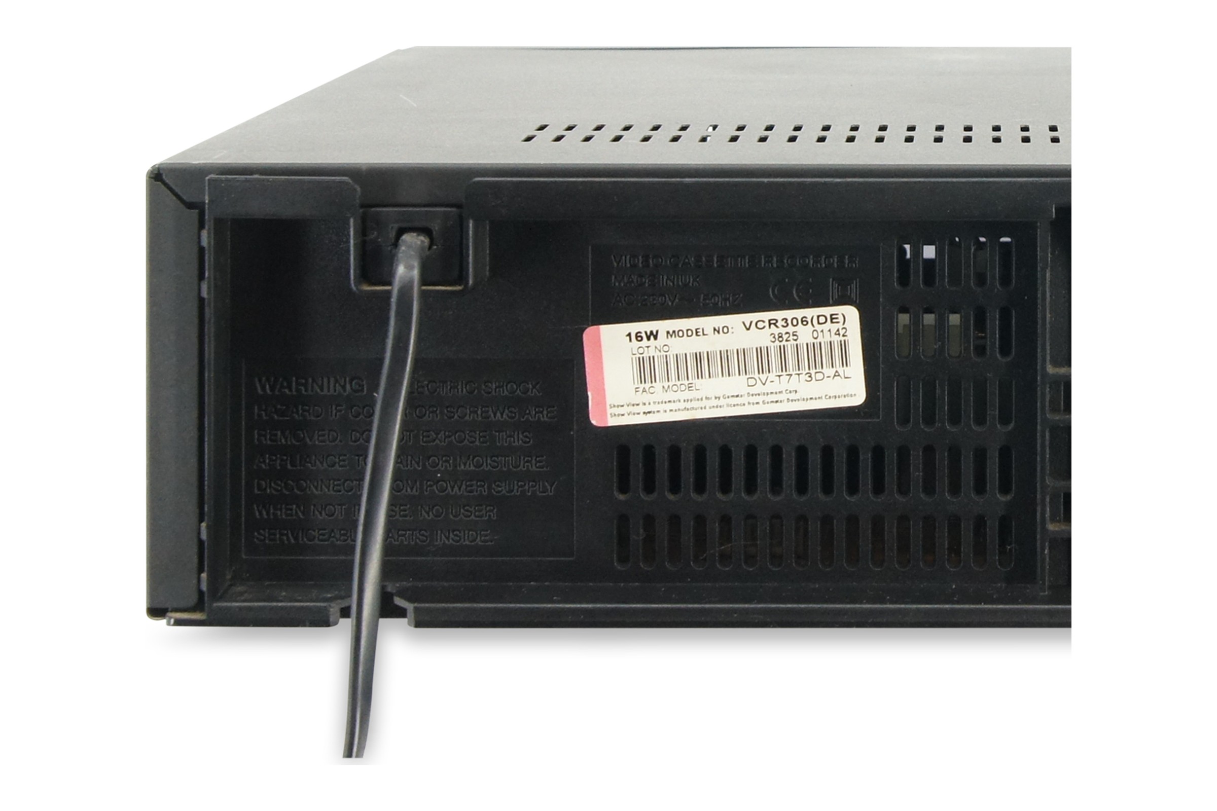 SEG VCR 306 VHS Videorecorder 6-Kopf HiFi VCR Kassettenrekorder Cassetten