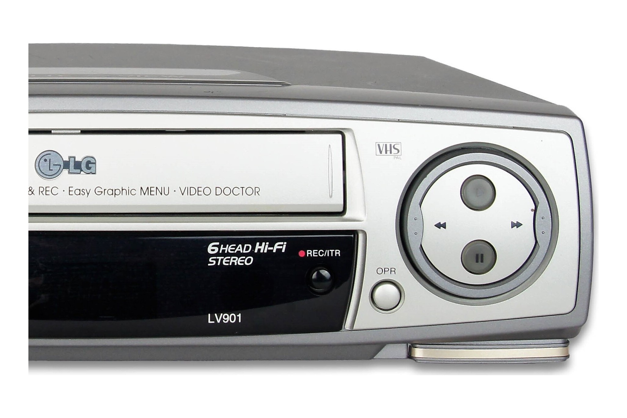 LG LV901 VHS Videorecorder 6-Kopf NTSC Playack VCR Kassettenrekorder