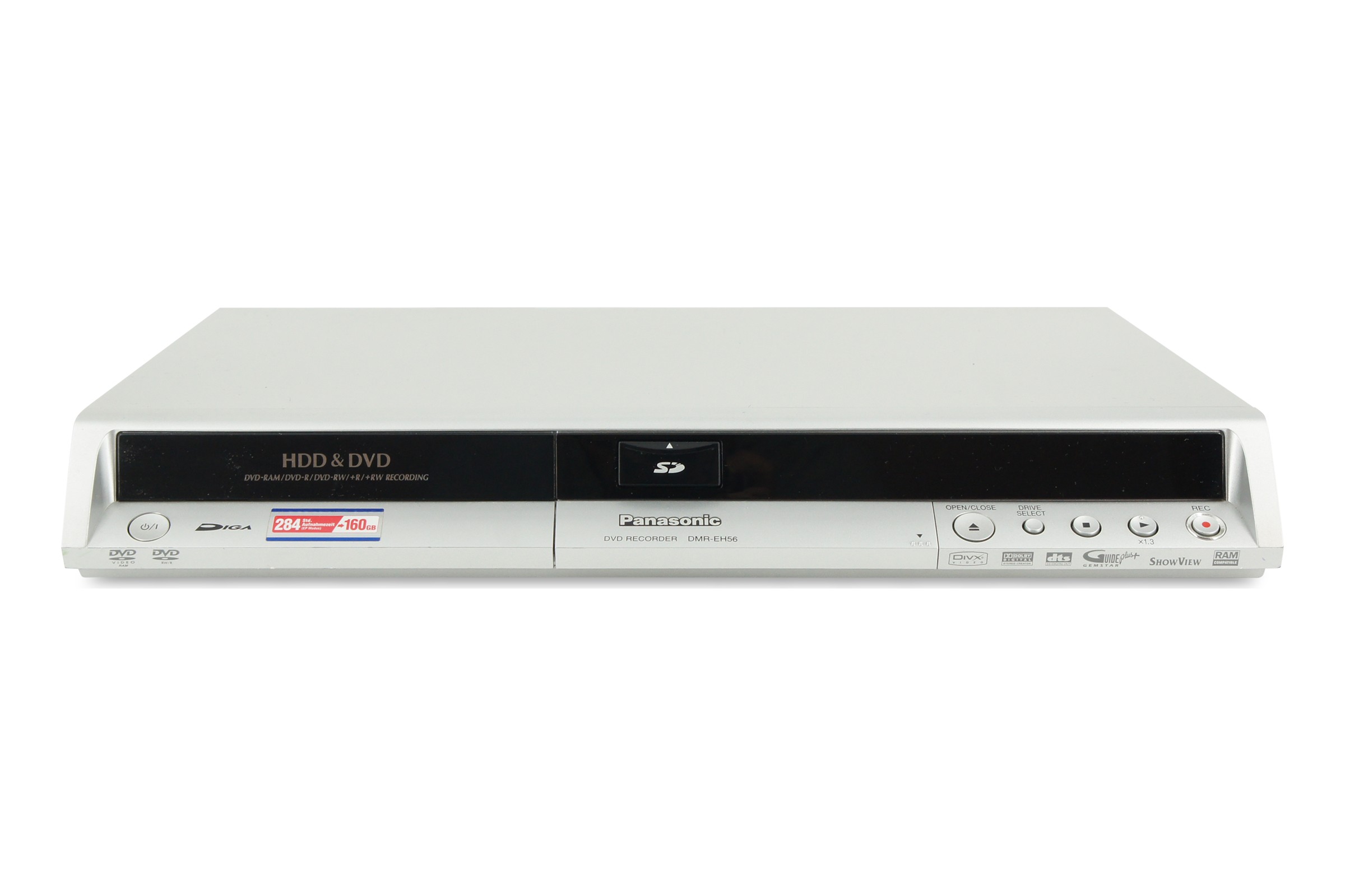 Panasonic DMR-EH56 HDD DVD Festplatten Recorder 160GB Digitalisieren