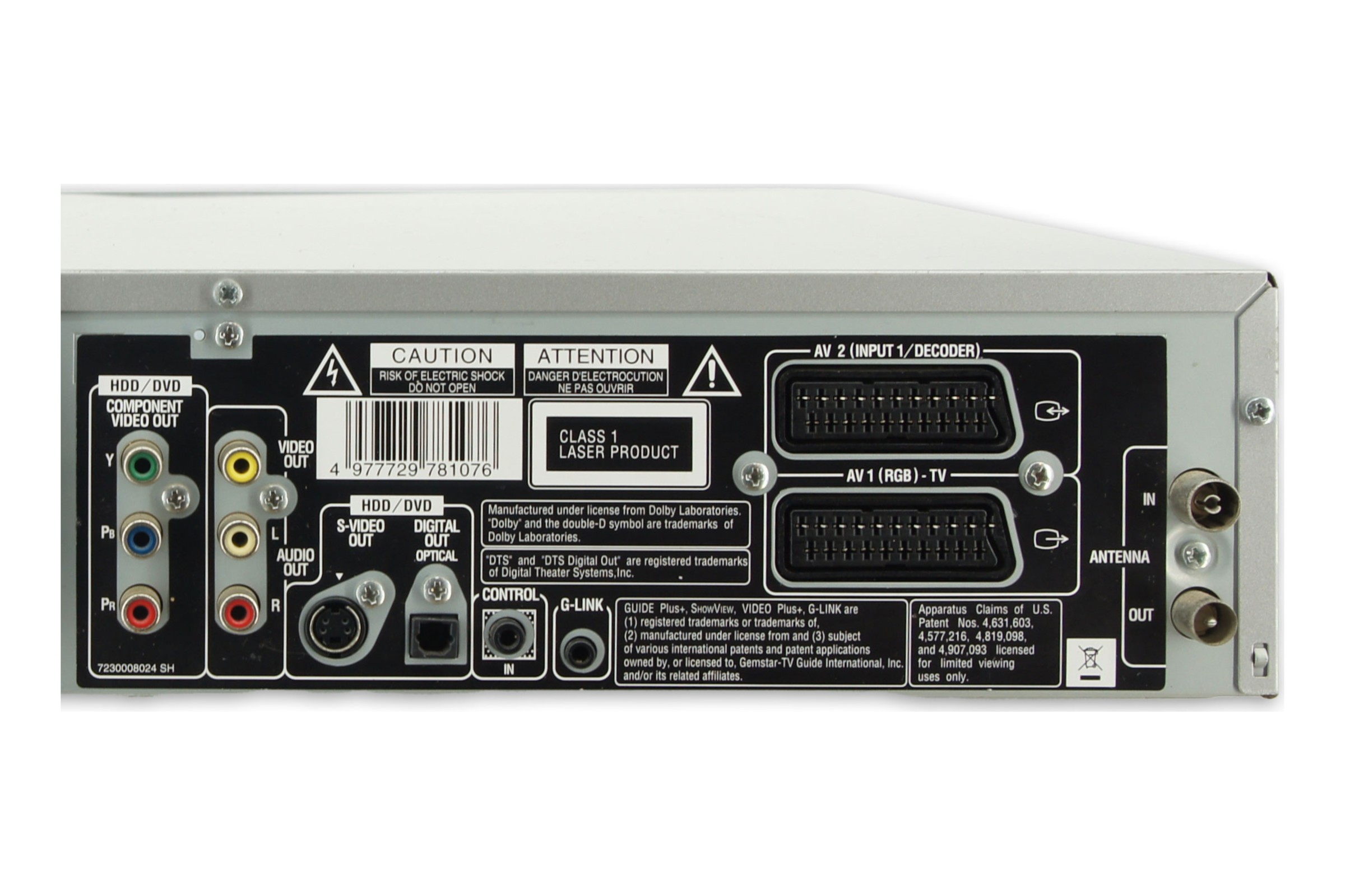 Pioneer DVR-RT601H Blu-ray Festplattenrecorder DVD VHS Recorder