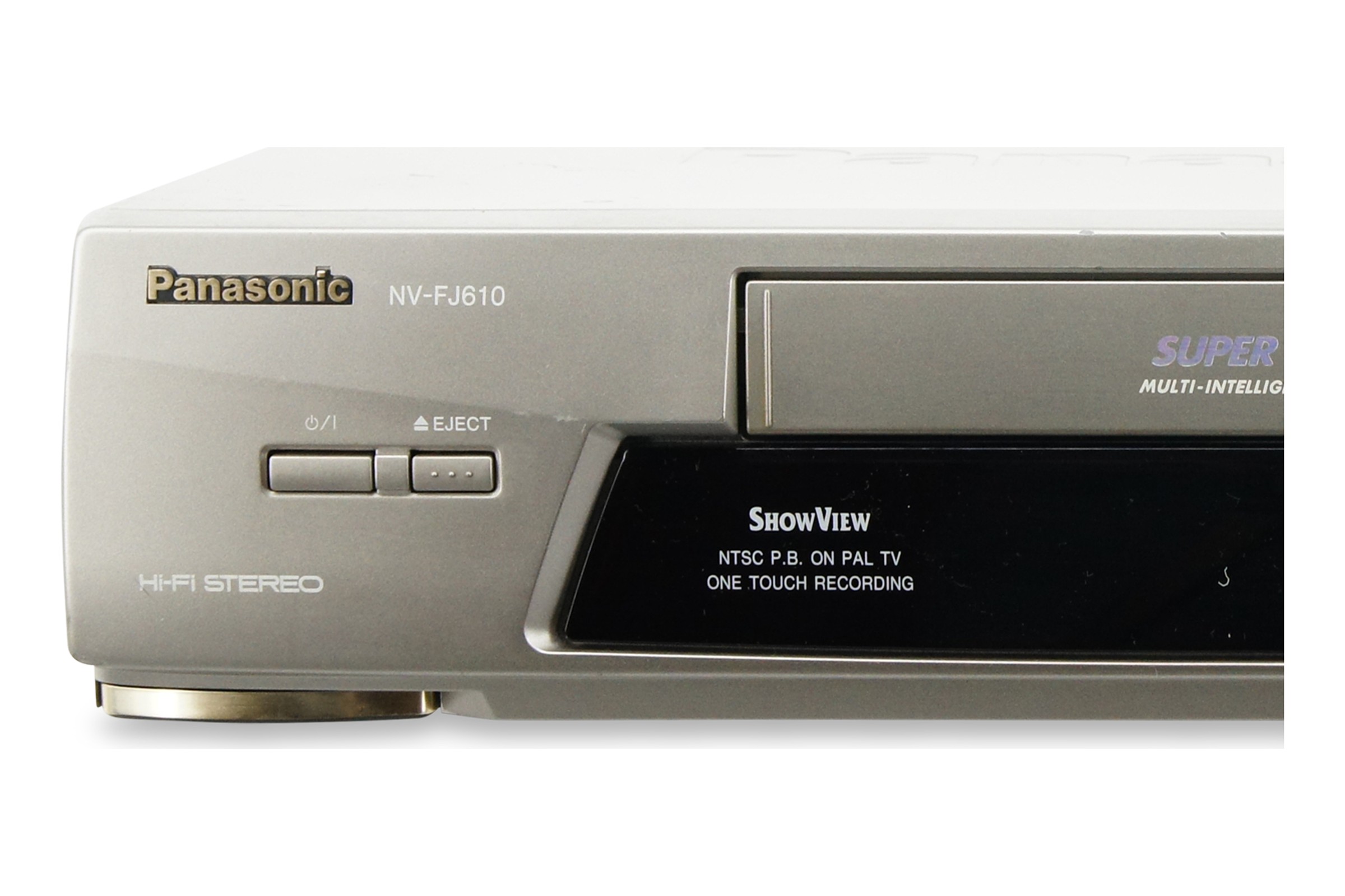 Panasonic NV-FJ610 VHS Videorecorder 6-Kopf HiFi Stereo VCR Cassetten
