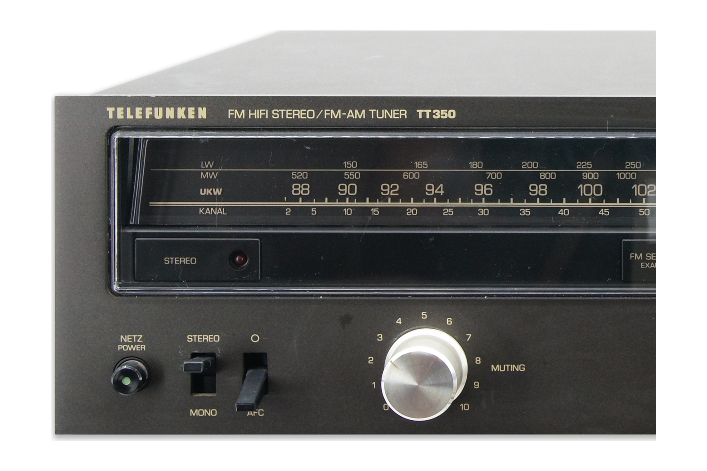 Telefunken TT 350 FM Tuner FM AM LW 3 Band Empfänger HiFi Stereo Radio