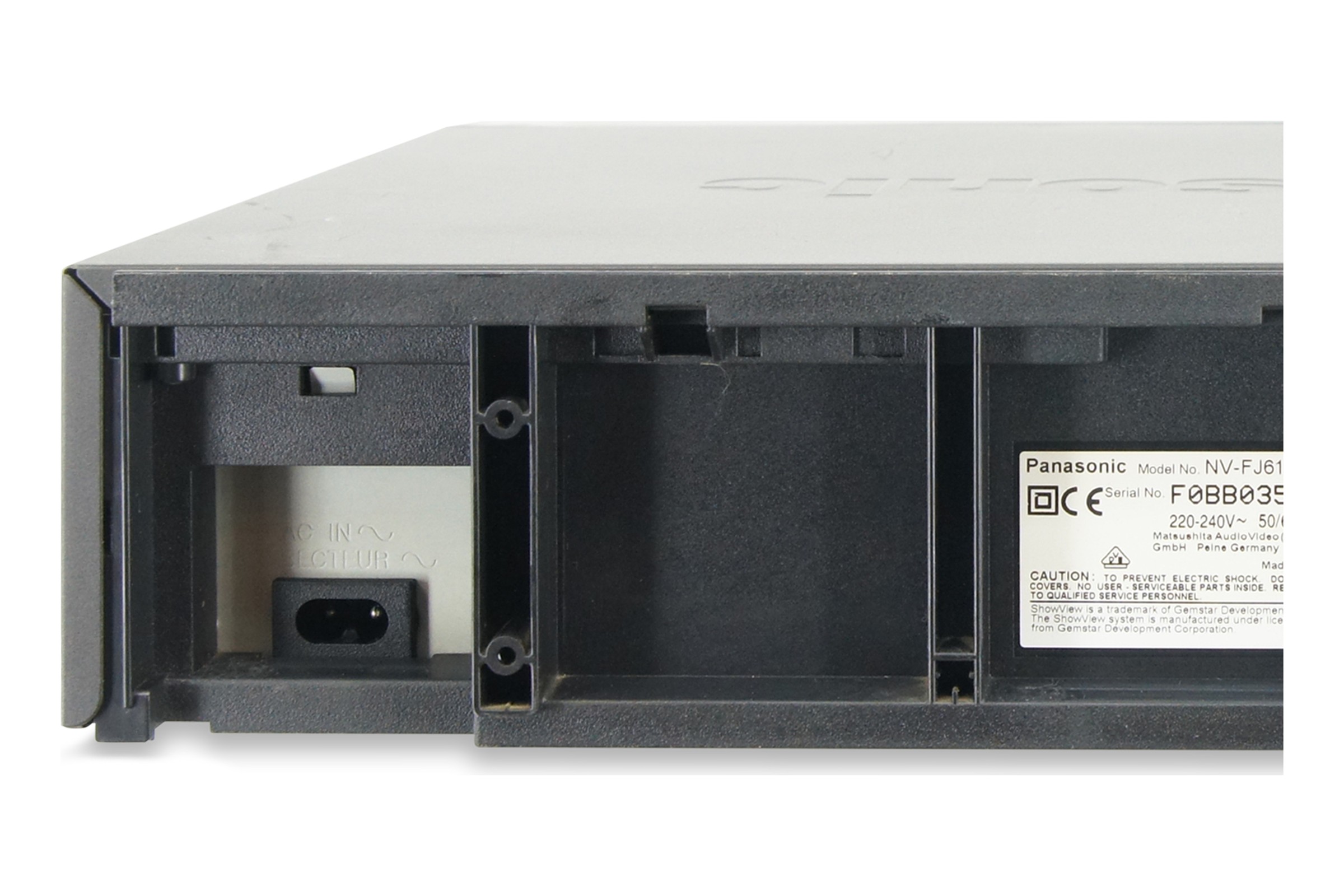Panasonic NV-FJ610 VHS Videorecorder 6-Kopf HiFi Stereo VCR Cassetten