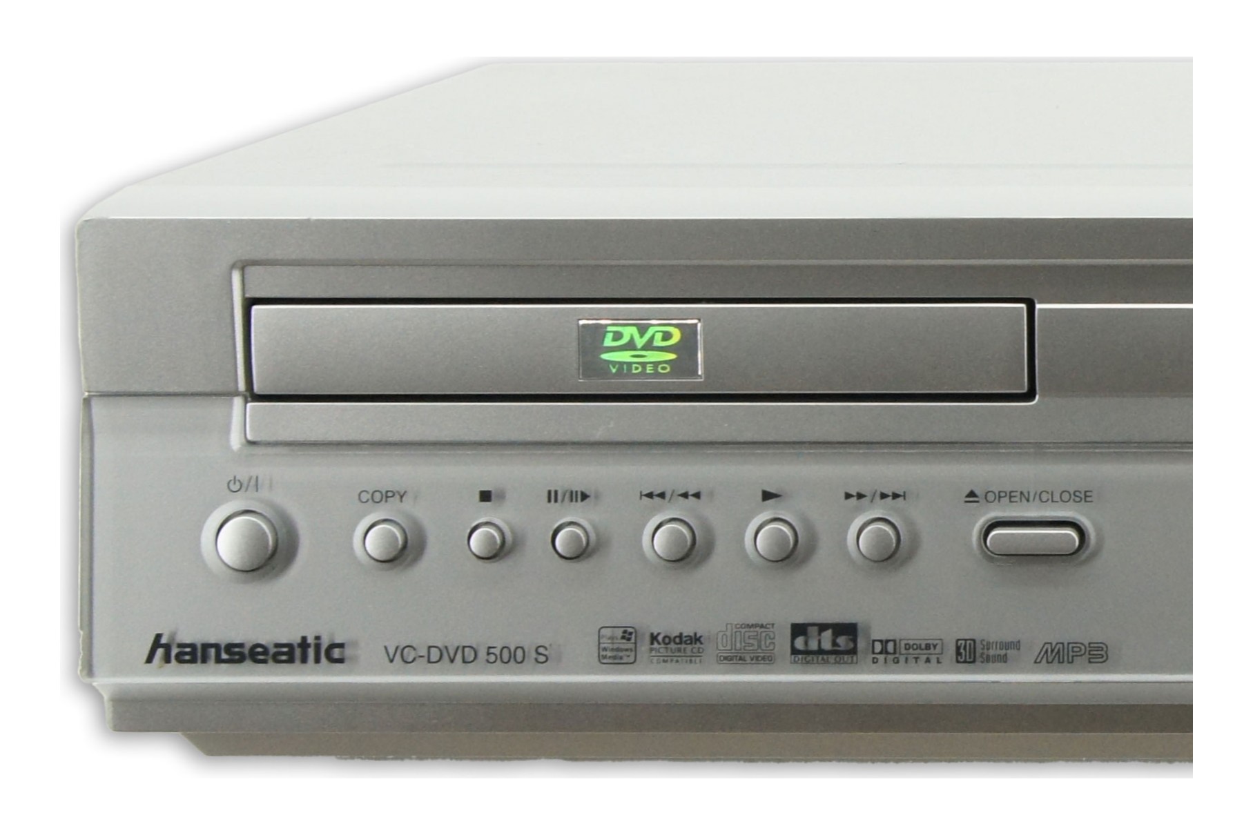 Hanseatic VC-DVD 500 S DVD-Player DVD VHS Player Kombination Kombo