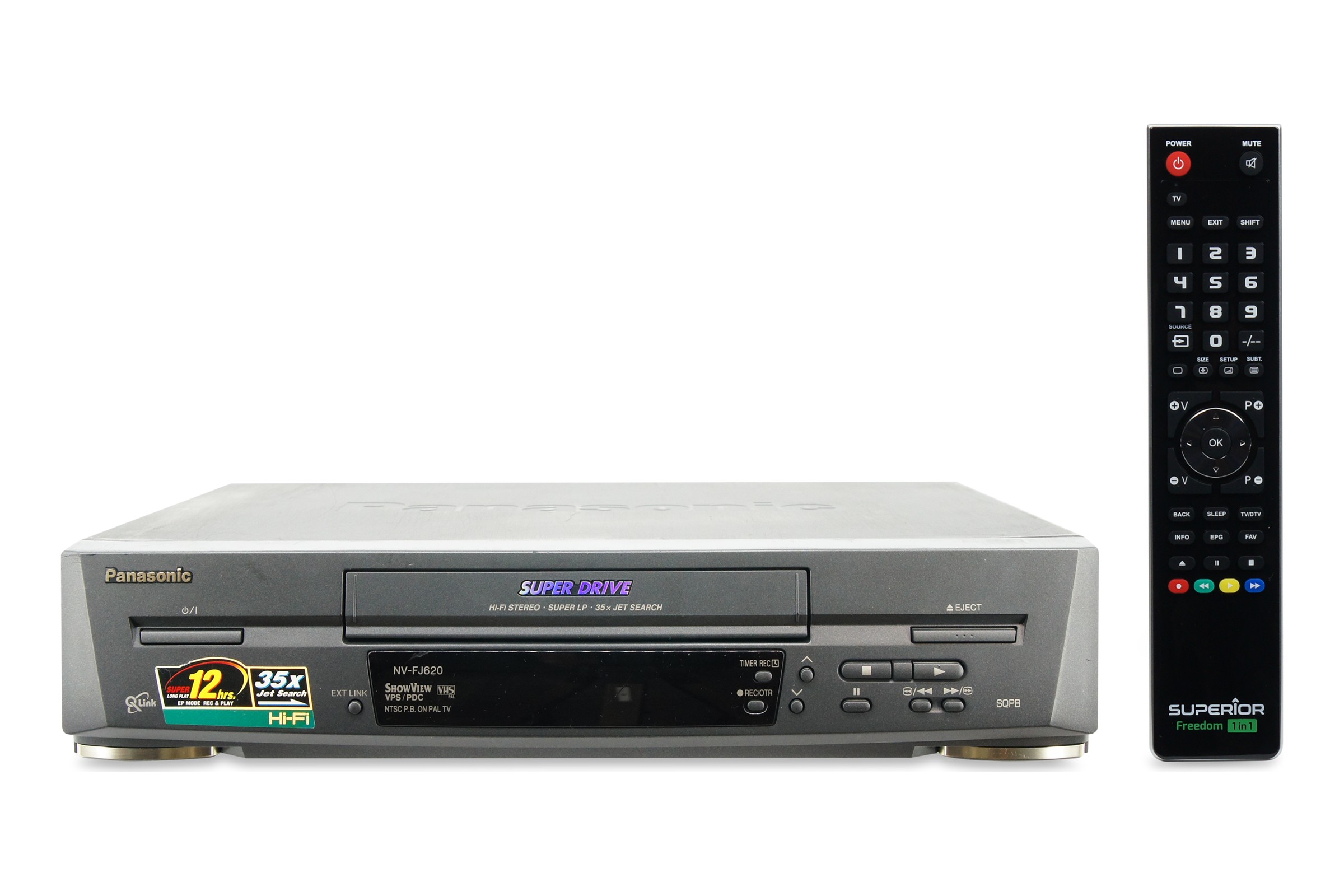 Panasonic NV-FJ620 VHS Videorecorder Videorecorder 6-Kopf VHS VCR