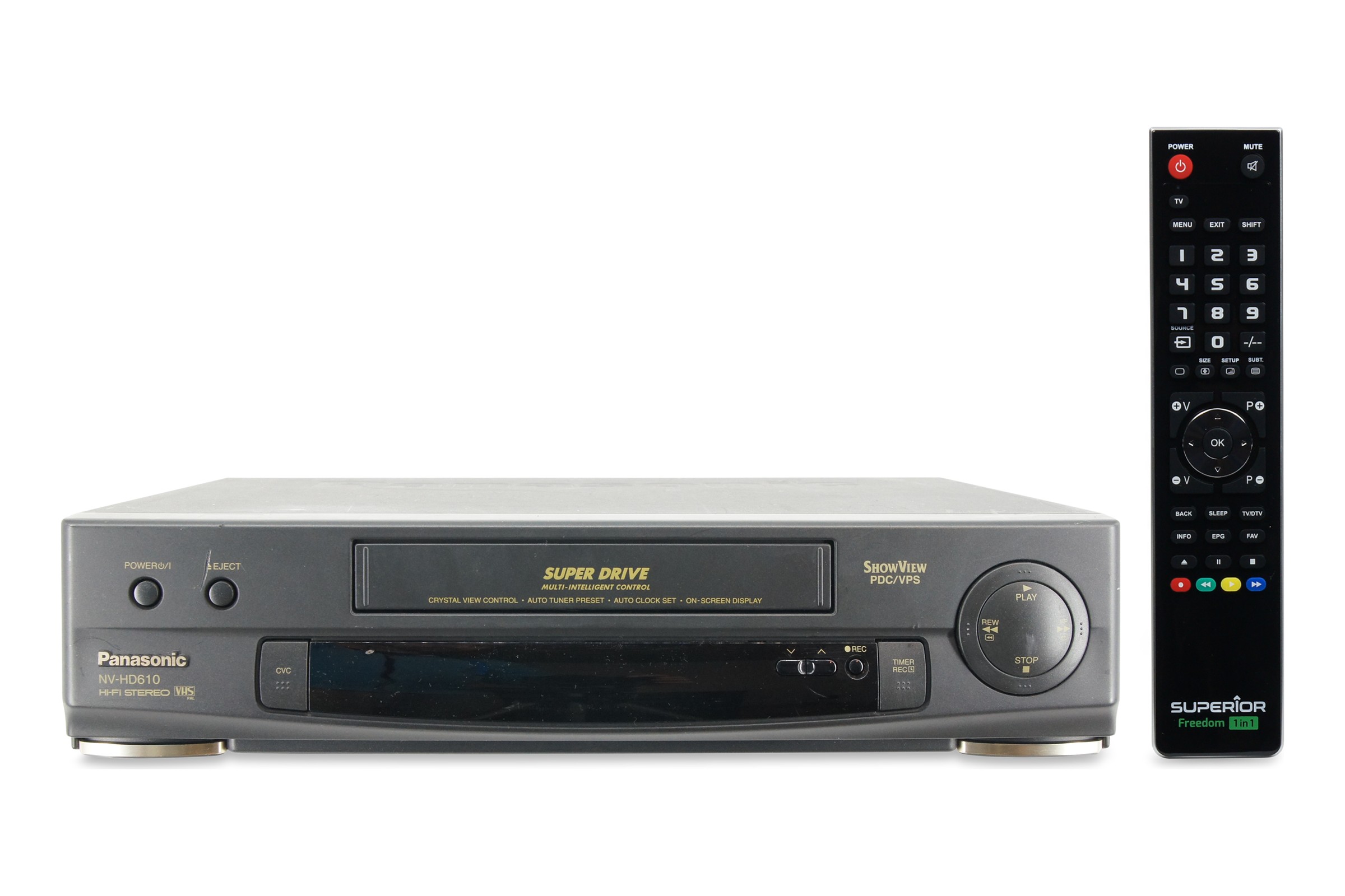 Panasonic NV-HD610 VHS Videorecorder Videorecorder 6-Kopf VHS VCR