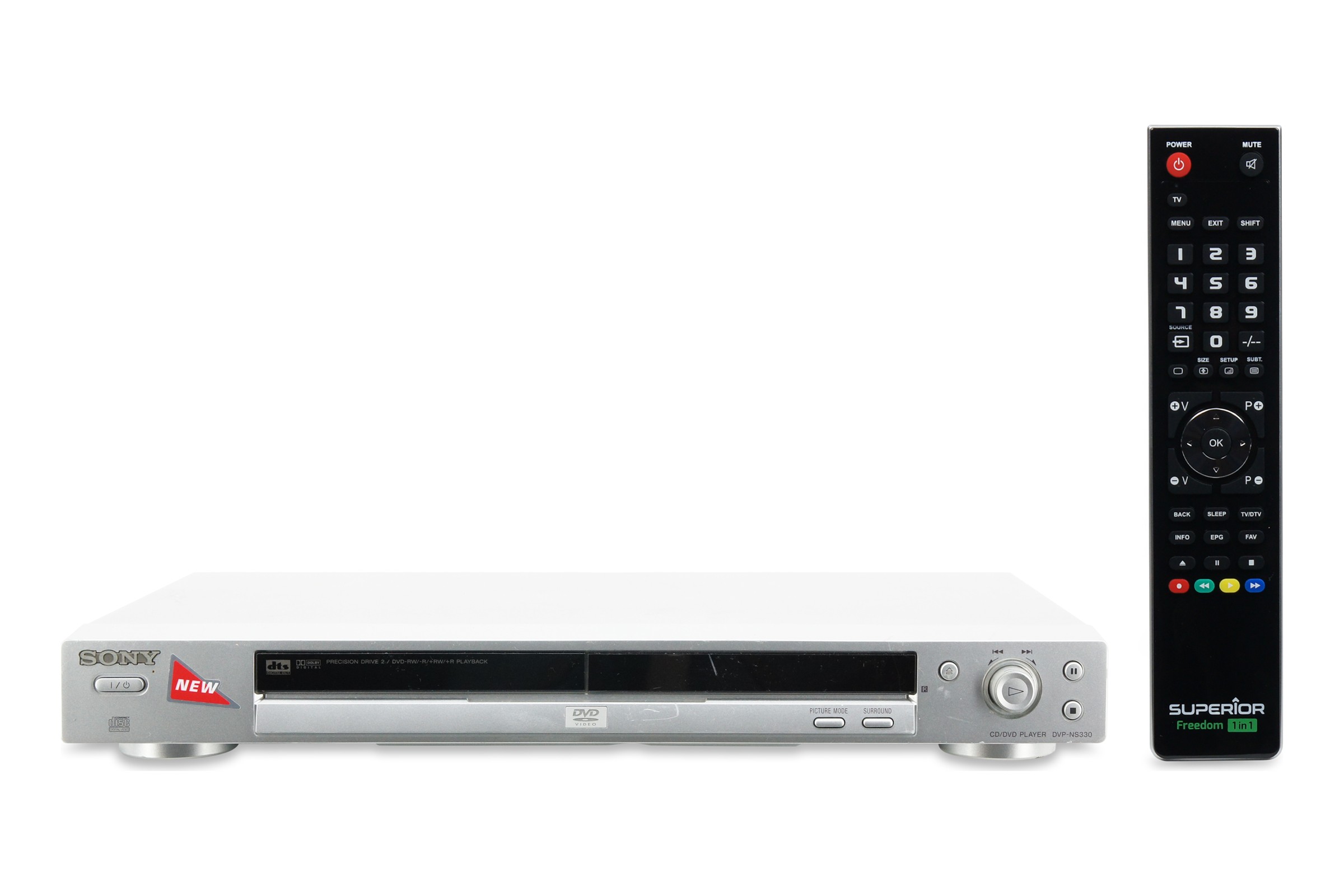 Sony DVP-NS330 DVD-Player Koaxial MP3 CD-R DVD±R VCD Scart RGB