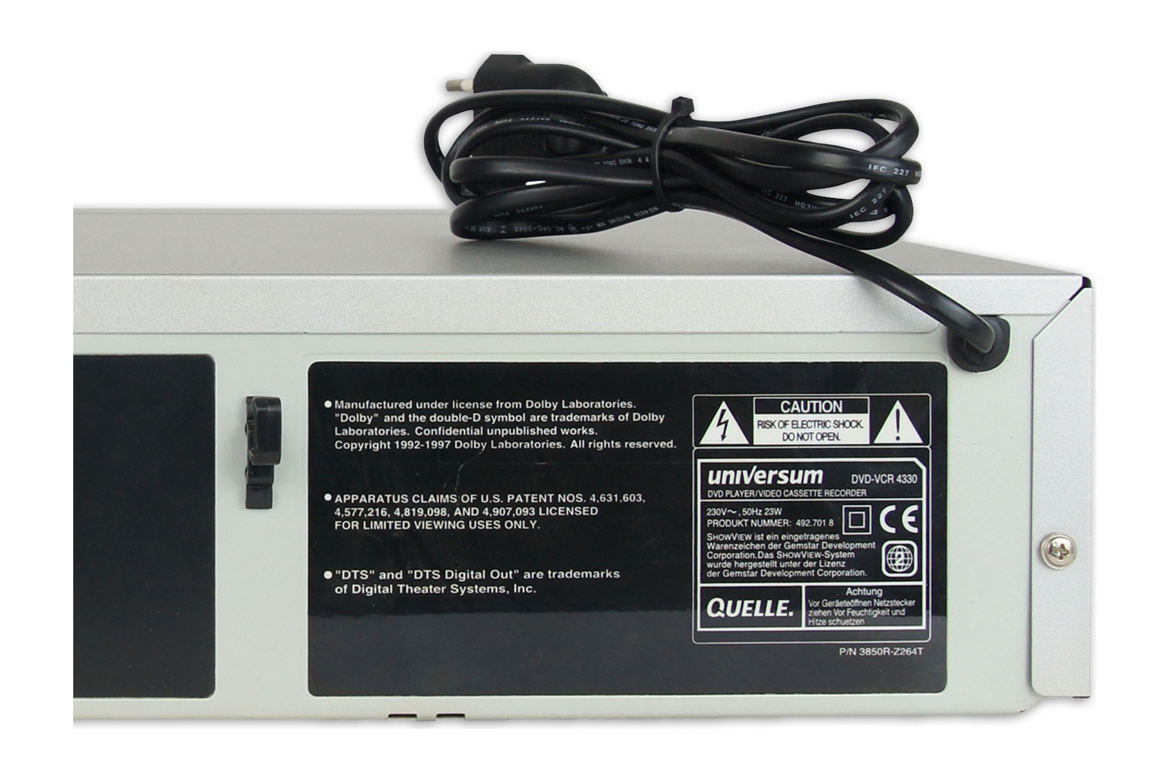Universum DVD-VCR 4330 DVD-Player DVD VHS Player Kombination Kombo