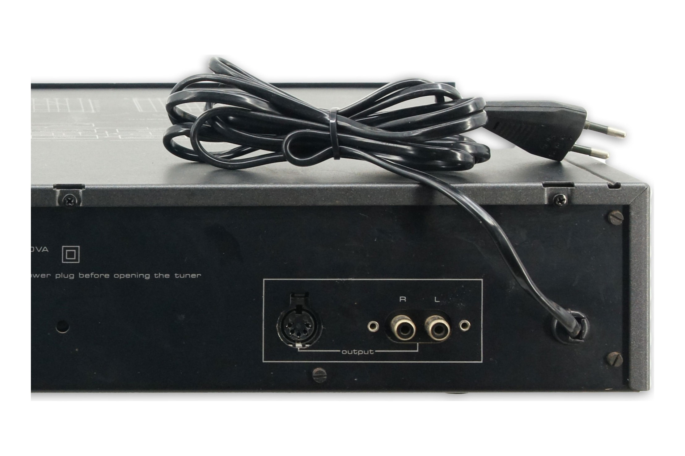 Saba MT 201 Tuner FM AM Empfänger Schwarz HiFi Stereo Radio