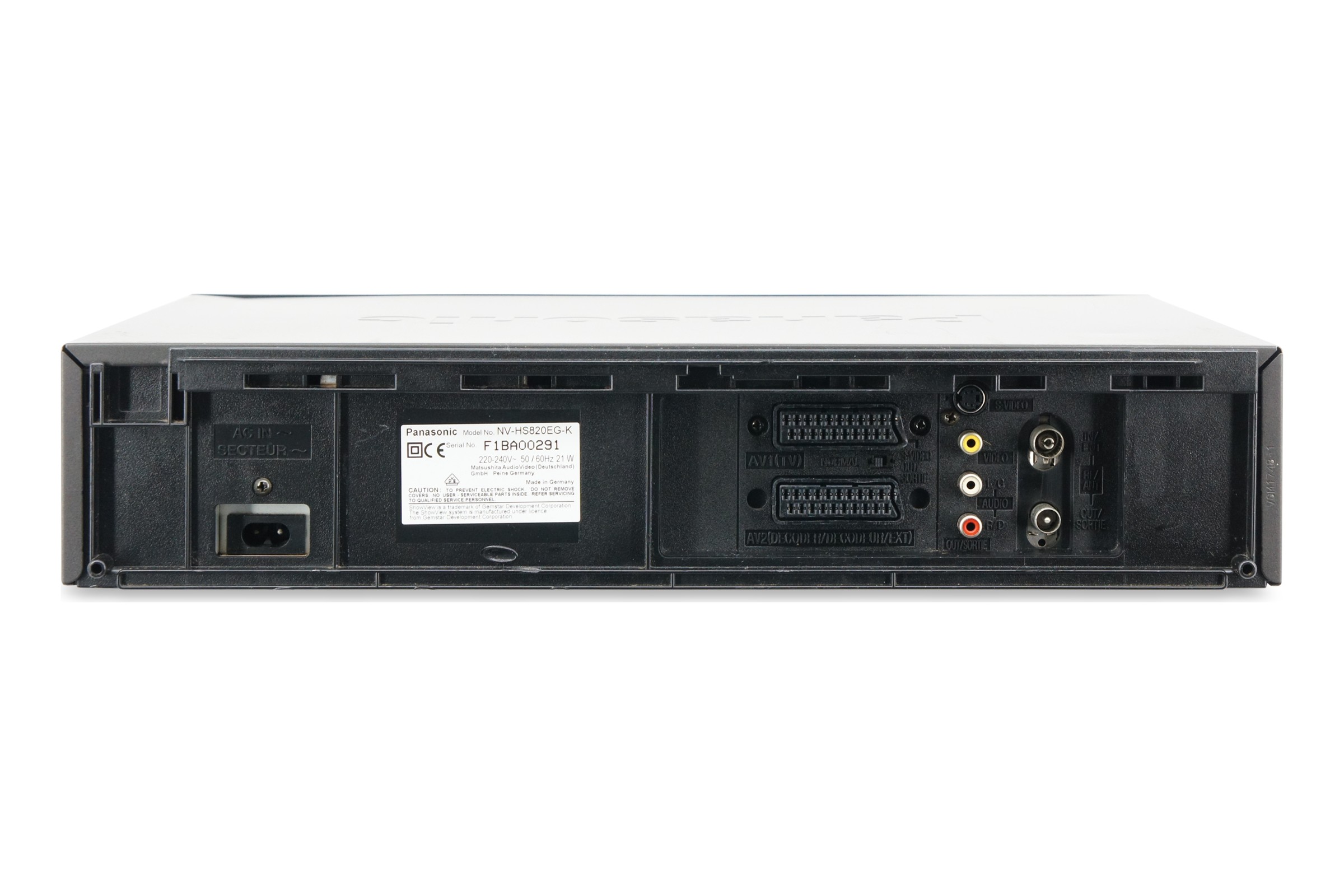 Panasonic NV-HS820 S-VHS Recorder ET HiFi Stereo Super Video Cassetten