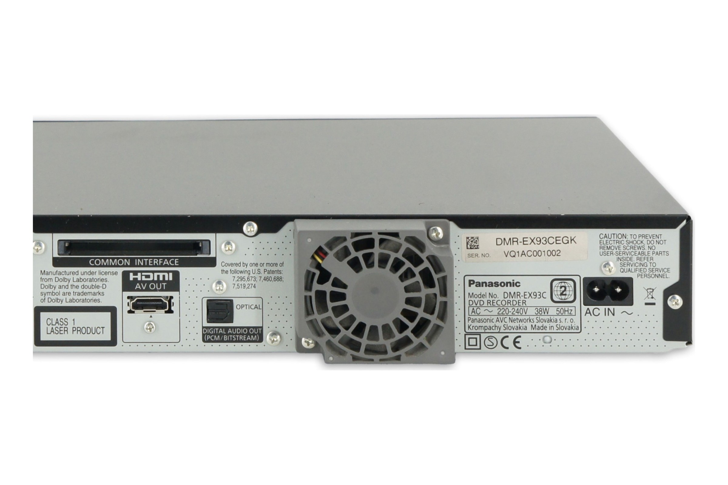Panasonic DMR-EX93C HDD DVD Festplatten Recorder DVB-C 250GB Brenner