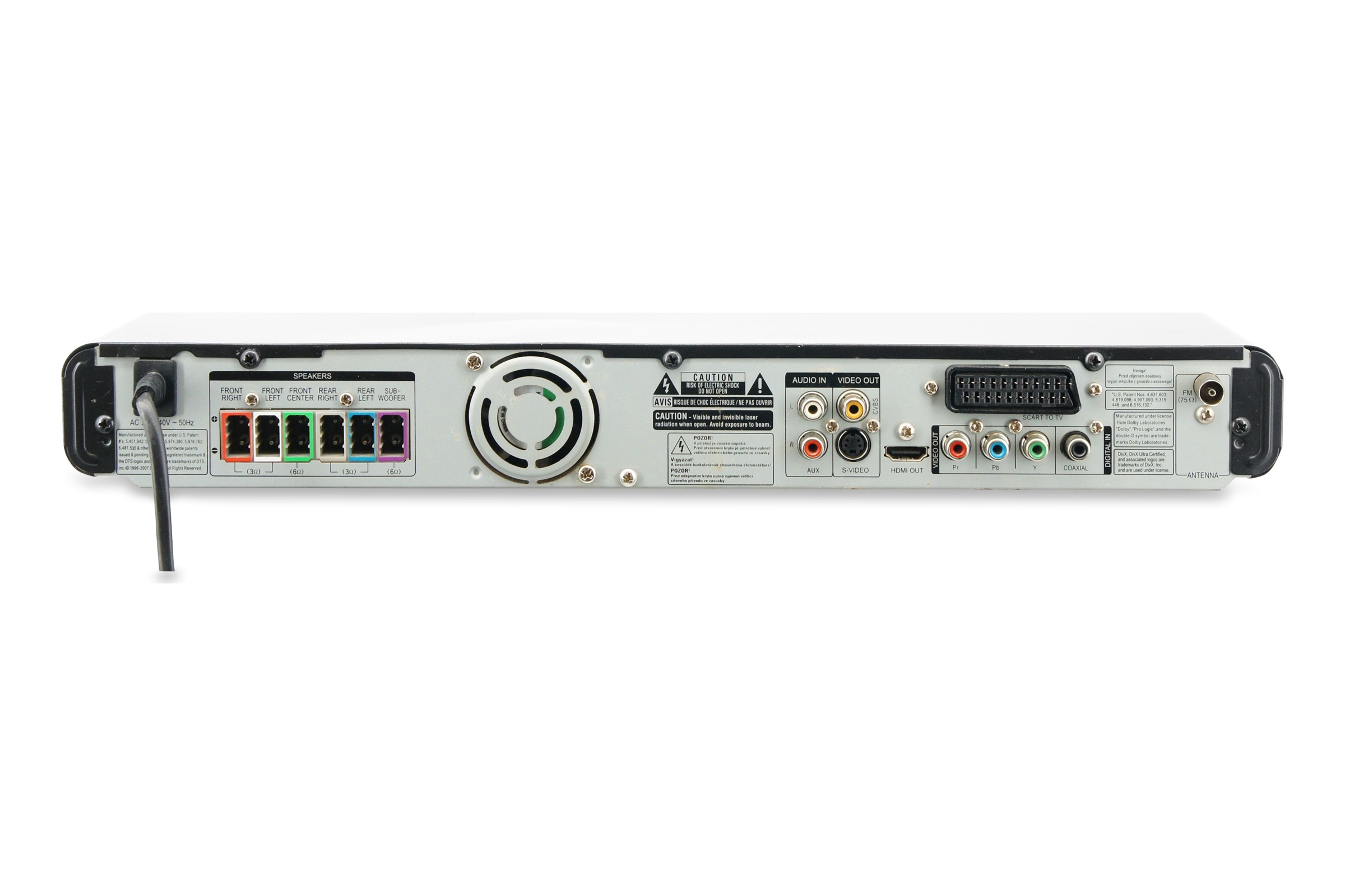 Philips HTS3367/12 DVD-Player 5.1 Heimkino System 600W HDMI 1080p Dolby