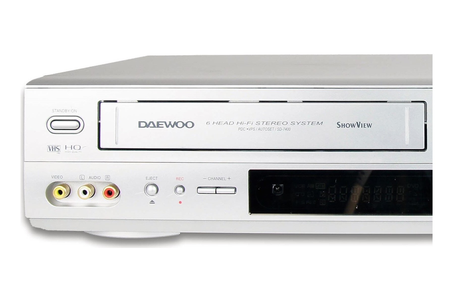 Daewoo SD-7400 DVD VHS Player Kombination Kombo Videorecorder VCR