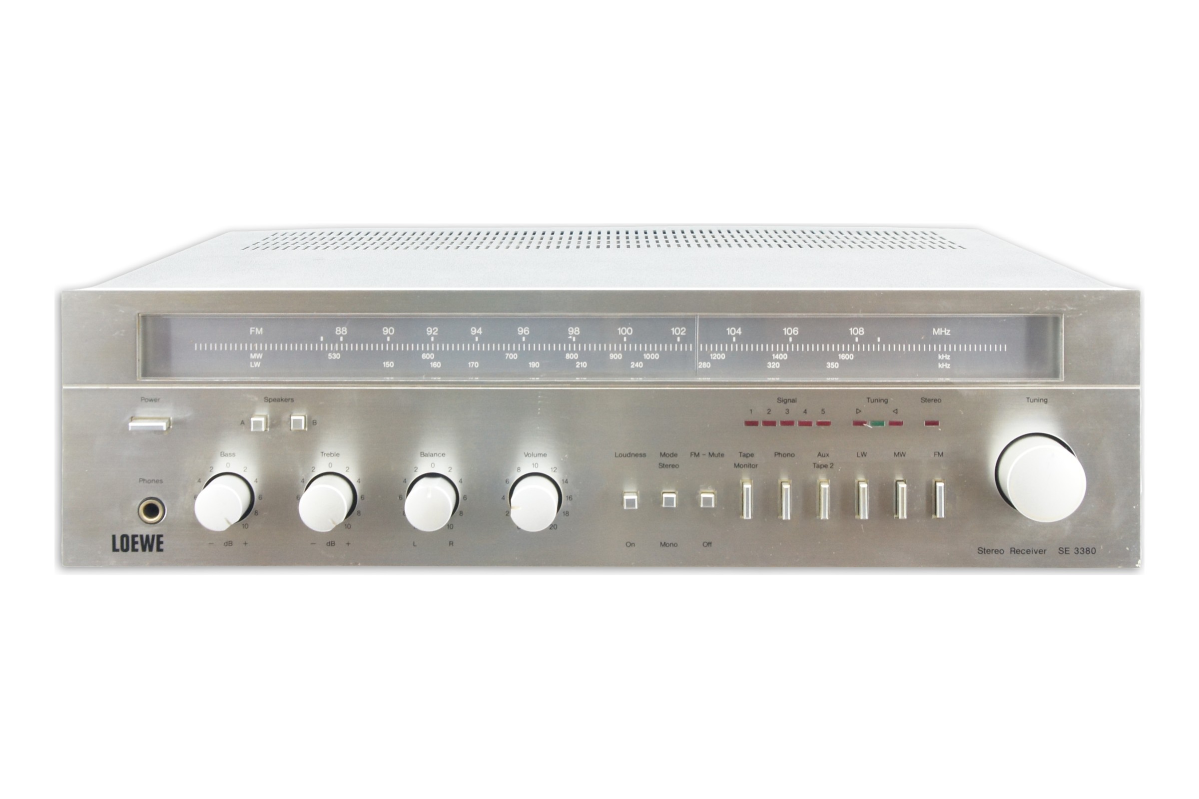 Loewe SE 3380 Verstärker Receiver 2-Kanal Tuner Phono HiFi Stereo Amplifier
