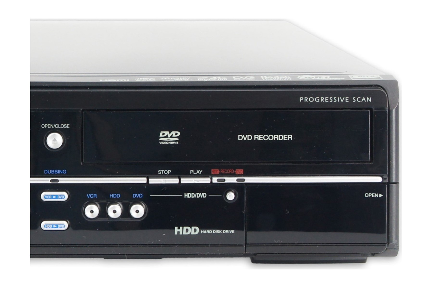 Funai TD6D-D4413DB DVD HDD VHS Recorder 320GB Digitalisieren Kombigerät