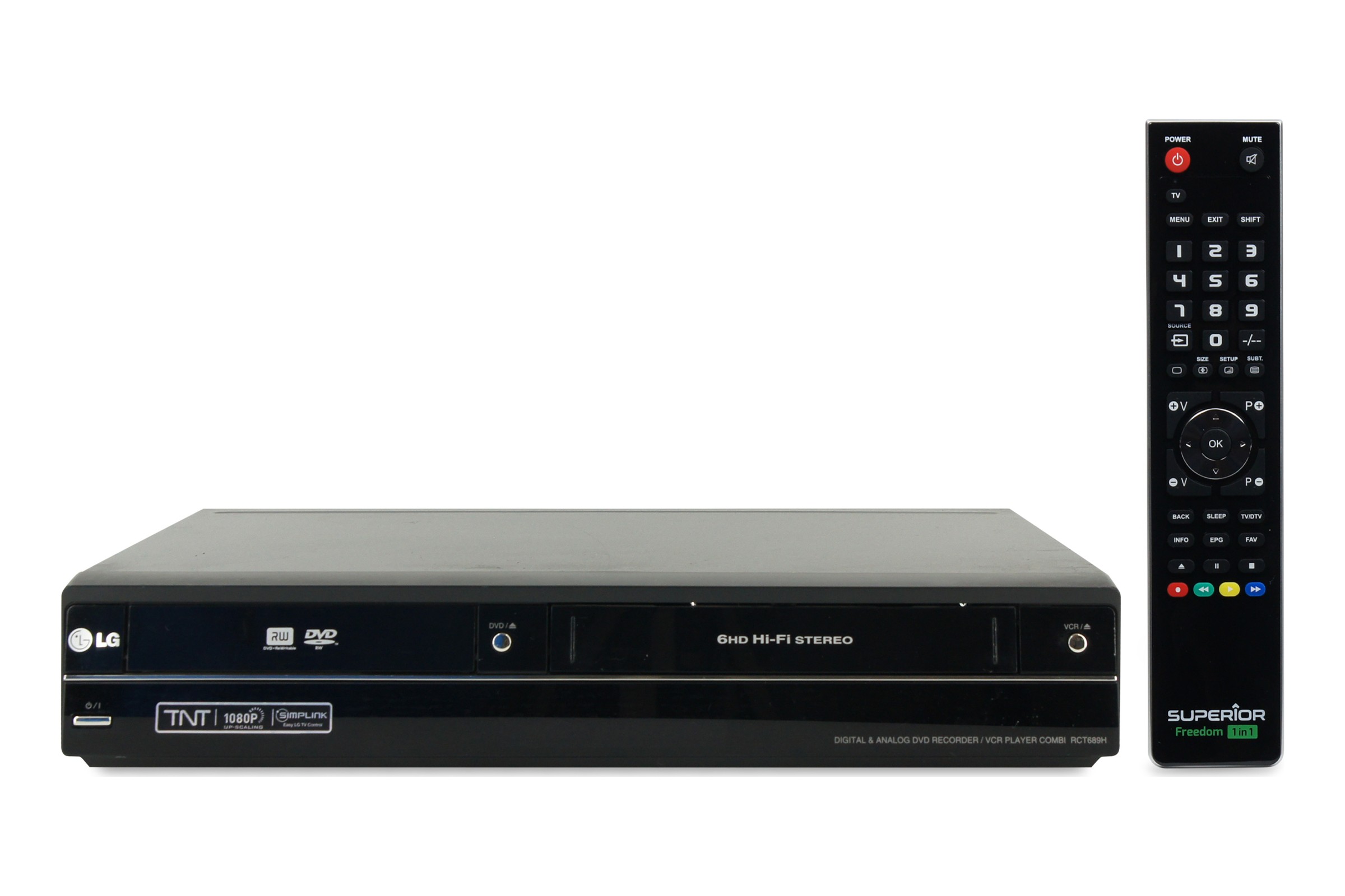 LG RCT689H DVD VHS Recorder Kombigerät HDMI Digitalisieren Videorecorder