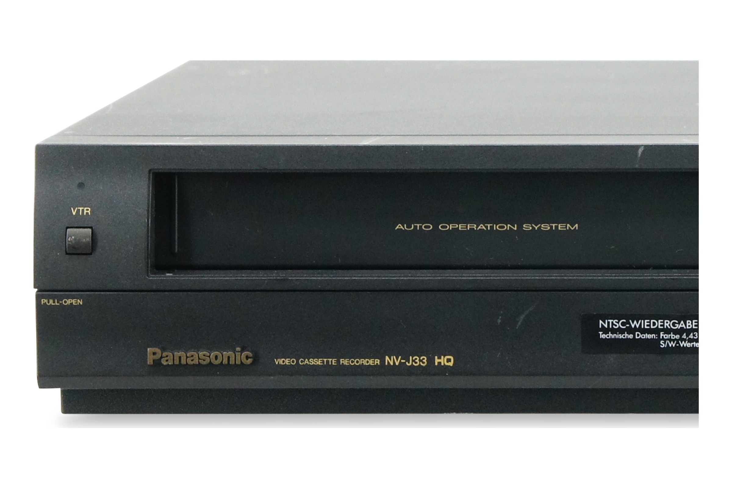 Panasonic NV-J33 VHS Videorecorder VCR Kassettenrekorder Cassetten
