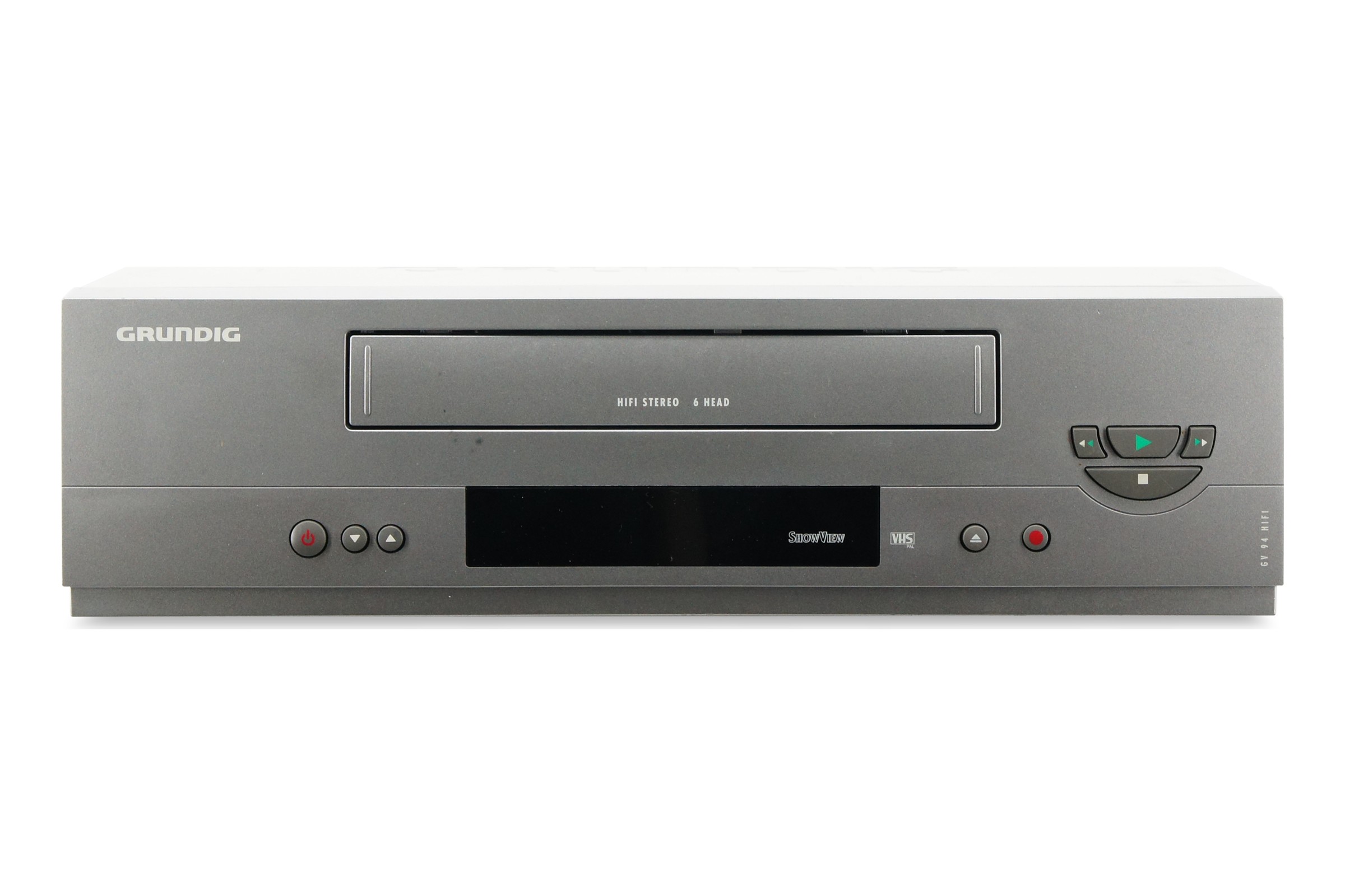 Grundig GV 94 HiFi VHS Videorecorder 6-Kopf VCR Kassettenrekorder