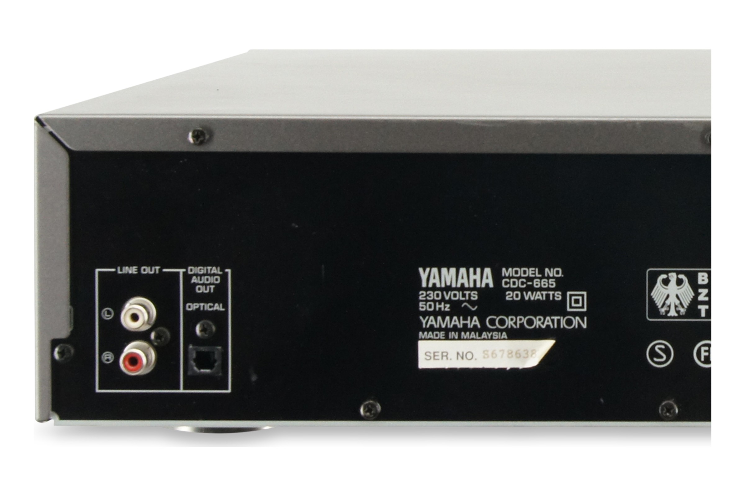 Yamaha CDC-665 5-Fach CD-Wechsler CD-Player 5-Fach CD-Wechsler Deck Compact