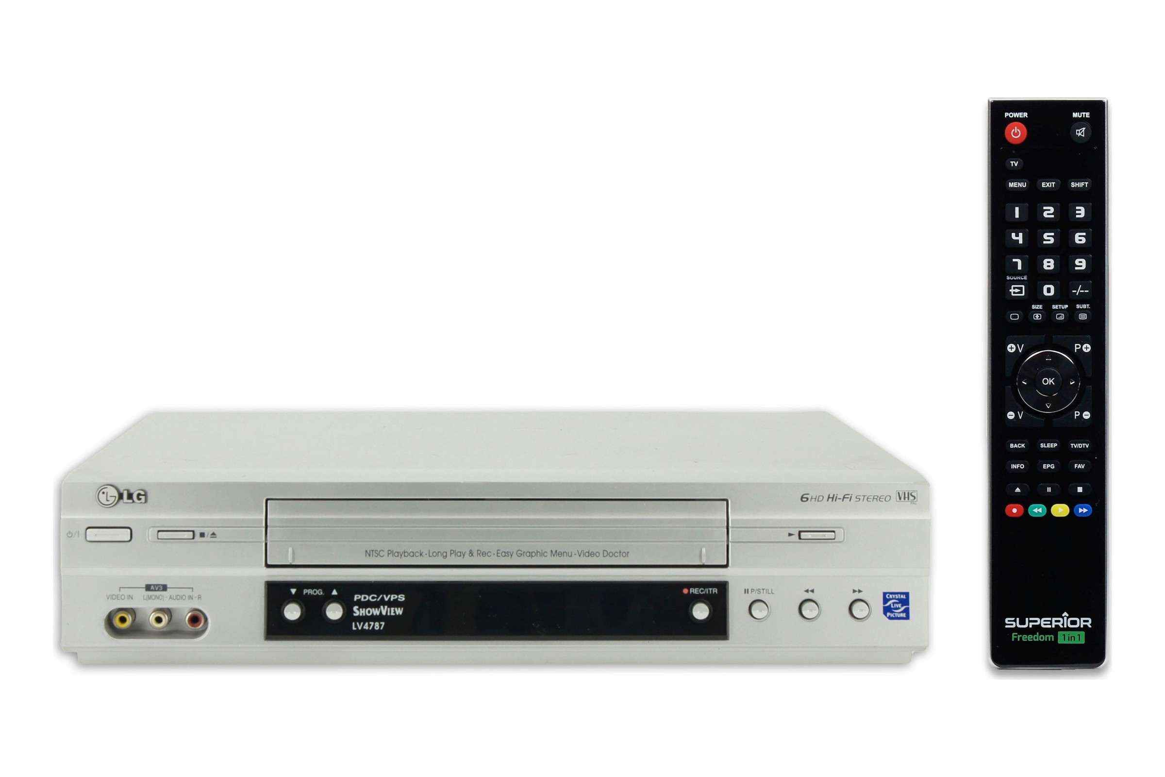 LG LV4787 VHS Videorecorder Videorecorder 6-Kopf VHS VCR Kassettenrekorder