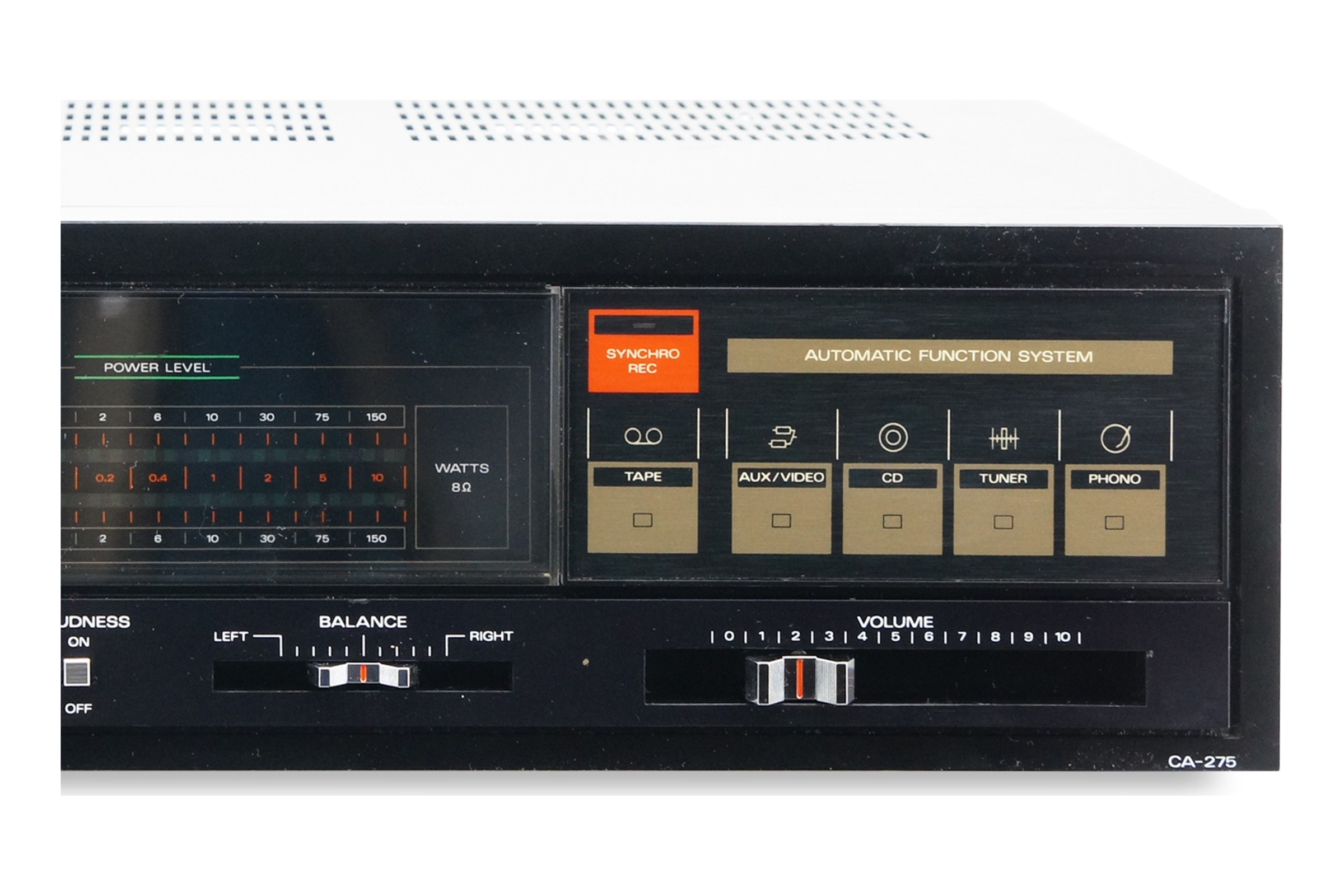 Fisher CA-275 Verstärker 2x100W Phono HiFi Stereo Amplifier