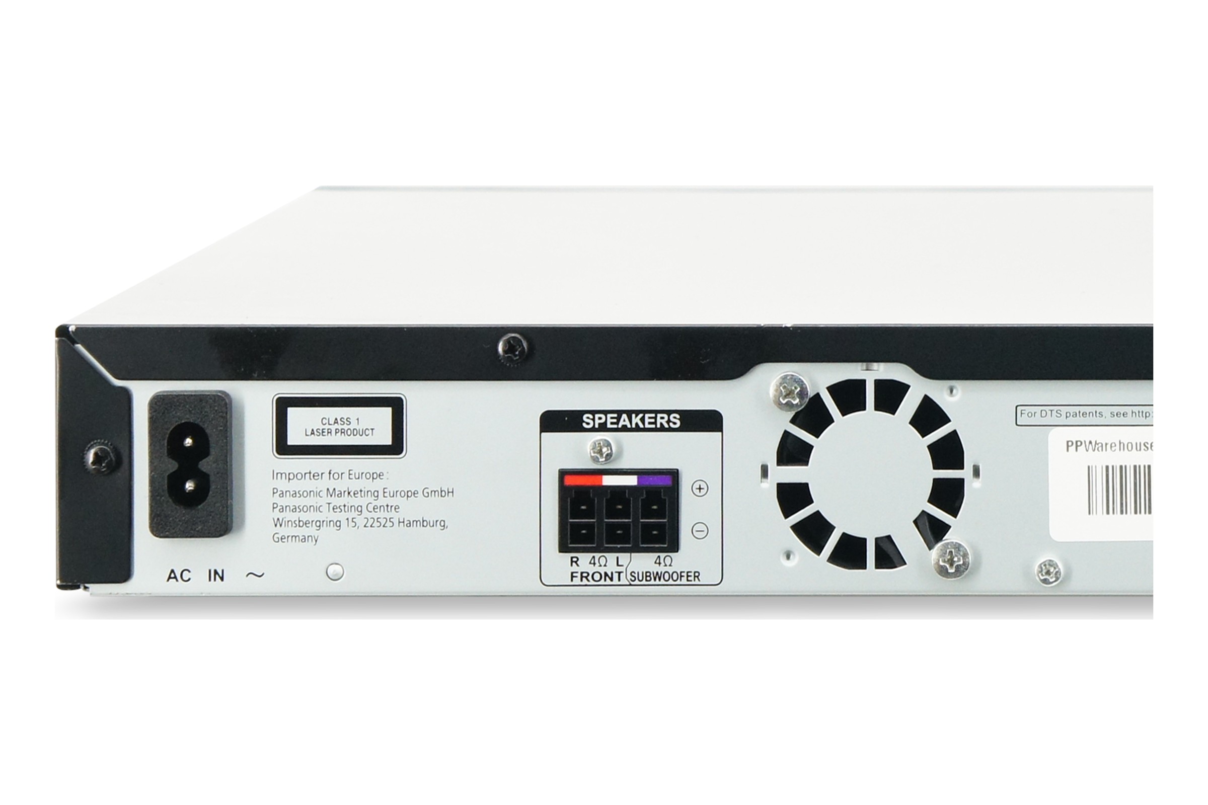 Panasonic SA-BTT105 Blu-ray Player 2.1 3D Heimkino System 300W ARC Full HD