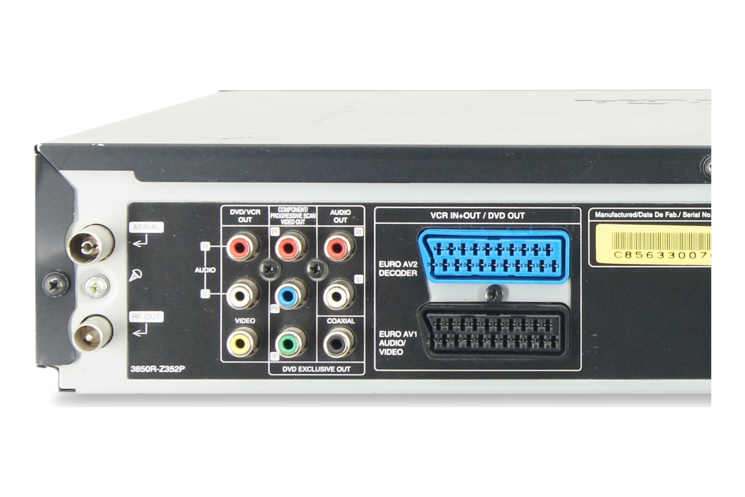 Targa DPV-5200X DVD VHS Player Kombination Kombo Videorecorder VCR