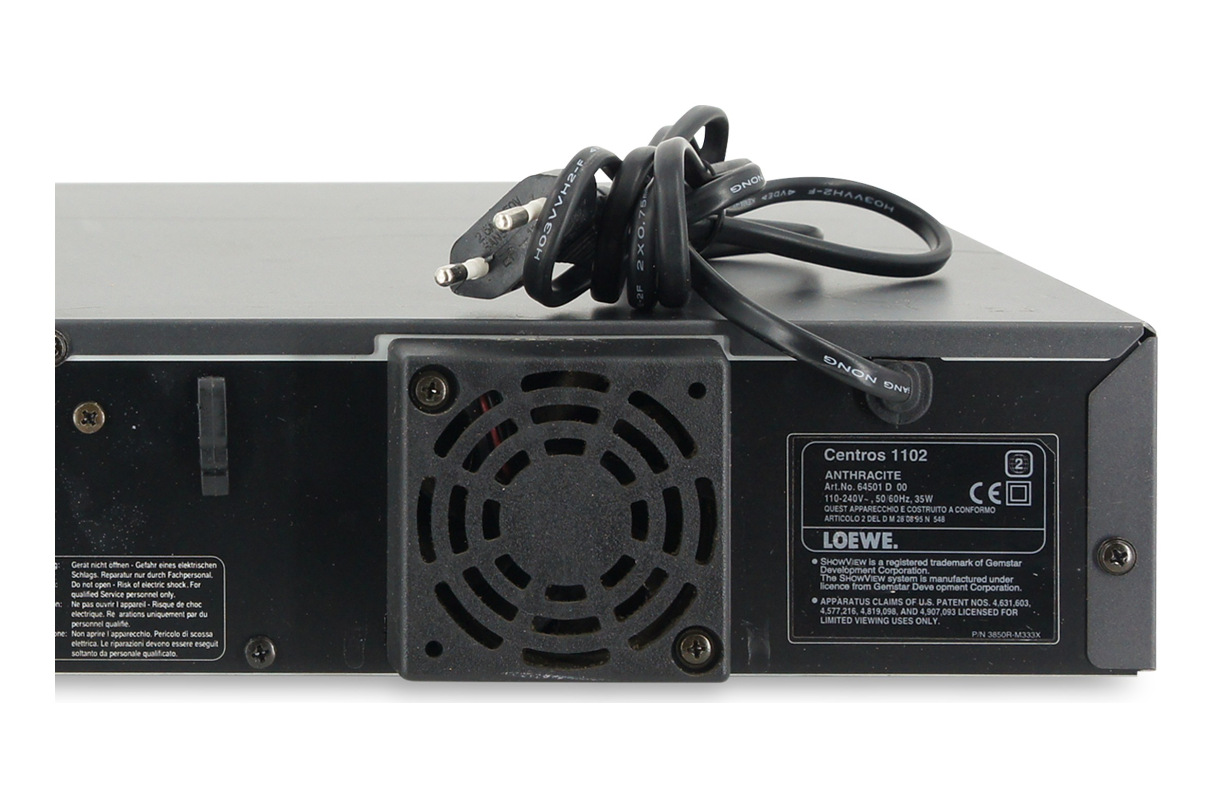 Loewe Centros 1102 DVD-Player DVD Recorder Silber Kartenleser DVD±R/RW