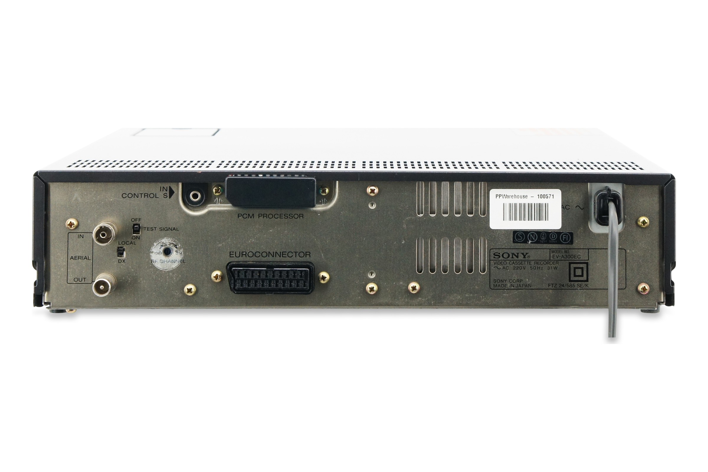Sony EV-A300EC Video8 Videorecorder SCART Digital PAL ATF 8mm