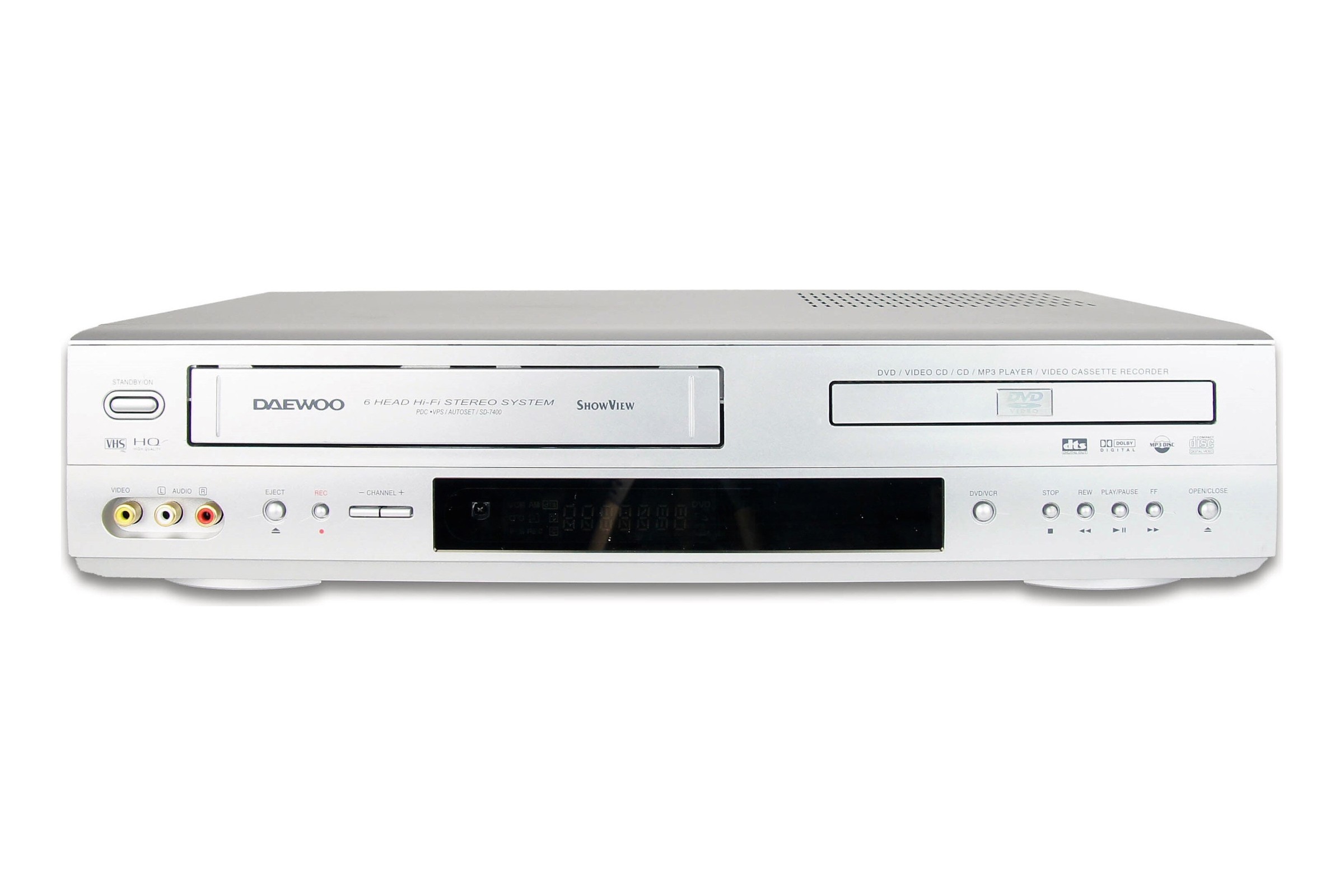 Daewoo SD-7400 DVD VHS Player Kombination Kombo Videorecorder VCR