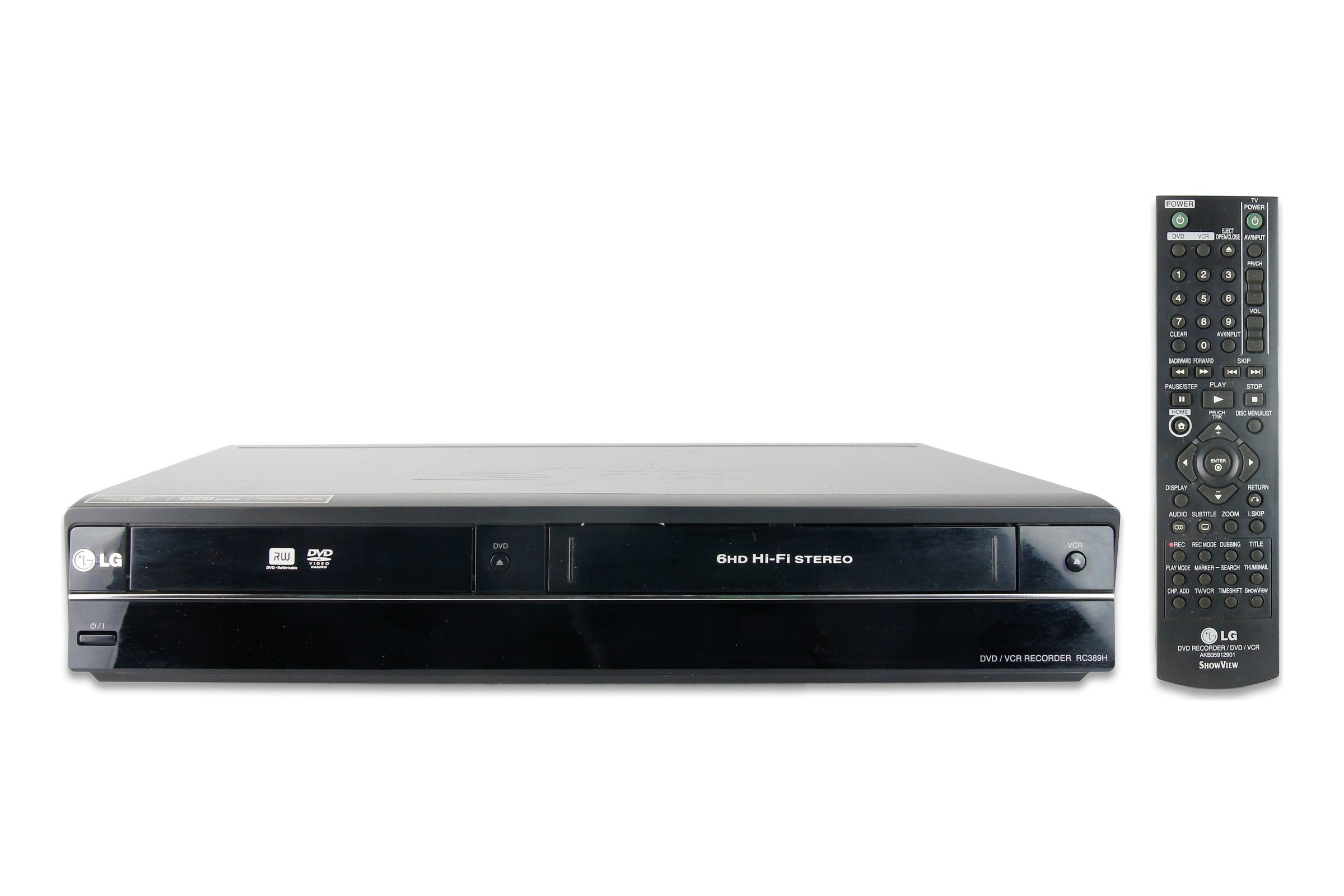 LG RC389H DVD VHS Recorder Kombigerät HDMI Digitalisieren Videorecorder