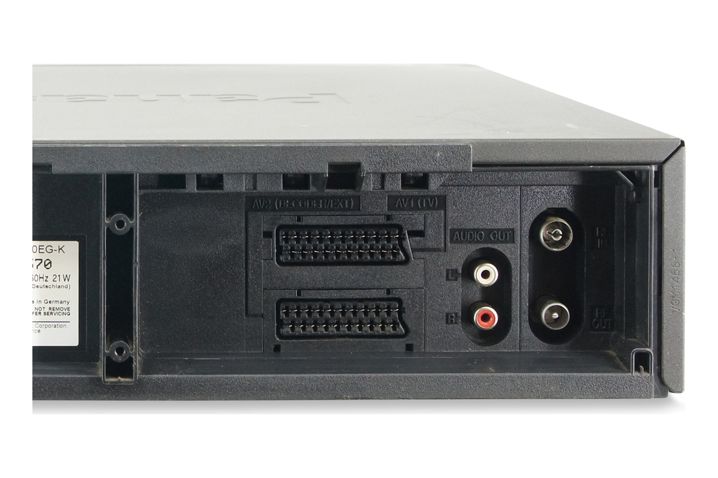 Panasonic NV-FJ610 VHS Videorecorder 6-Kopf HiFi Stereo VCR Cassetten